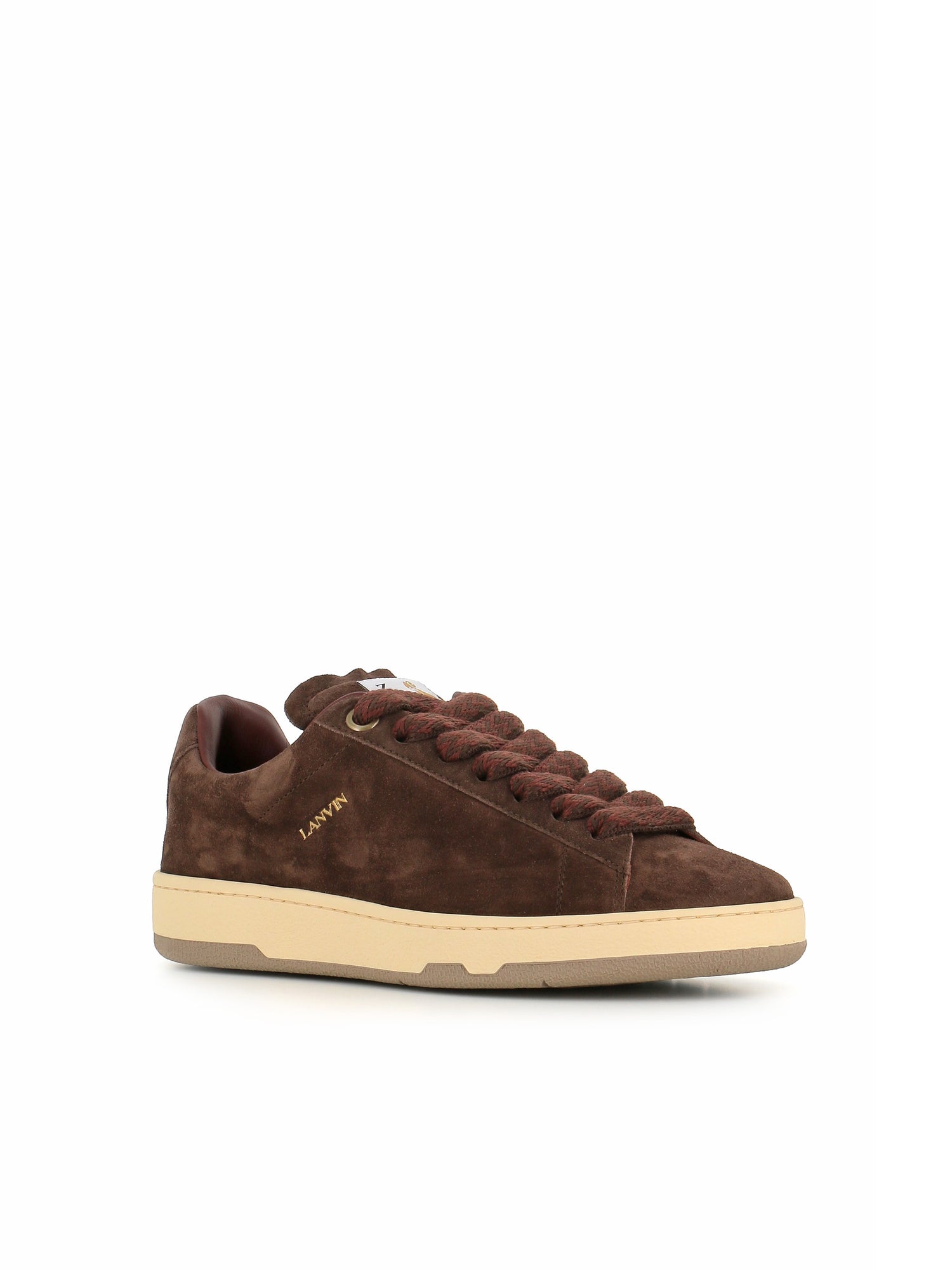  Lanvin Sneaker Curb Lite Marrone Uomo - 3