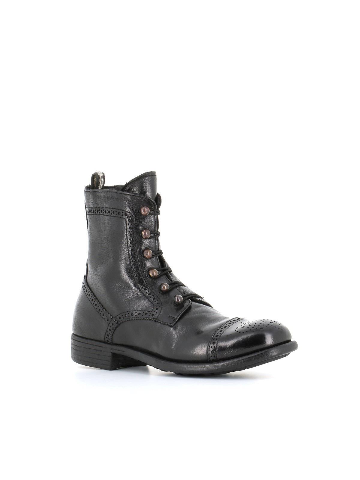  Lace-up Boot Calixte/023 Officine Creative Donna Nero - 3