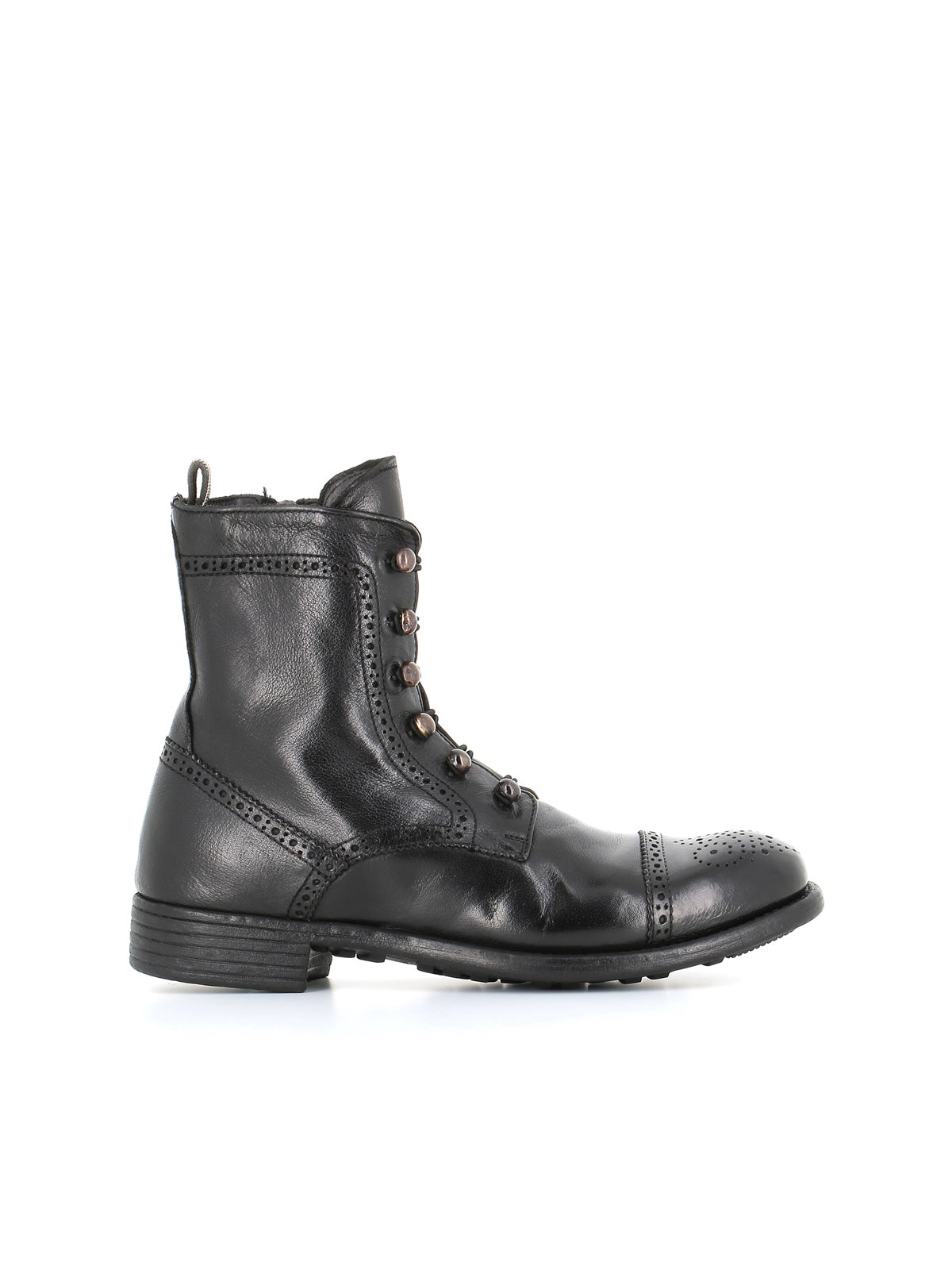  Lace-up Boot Calixte/023 Officine Creative Donna Nero - 2