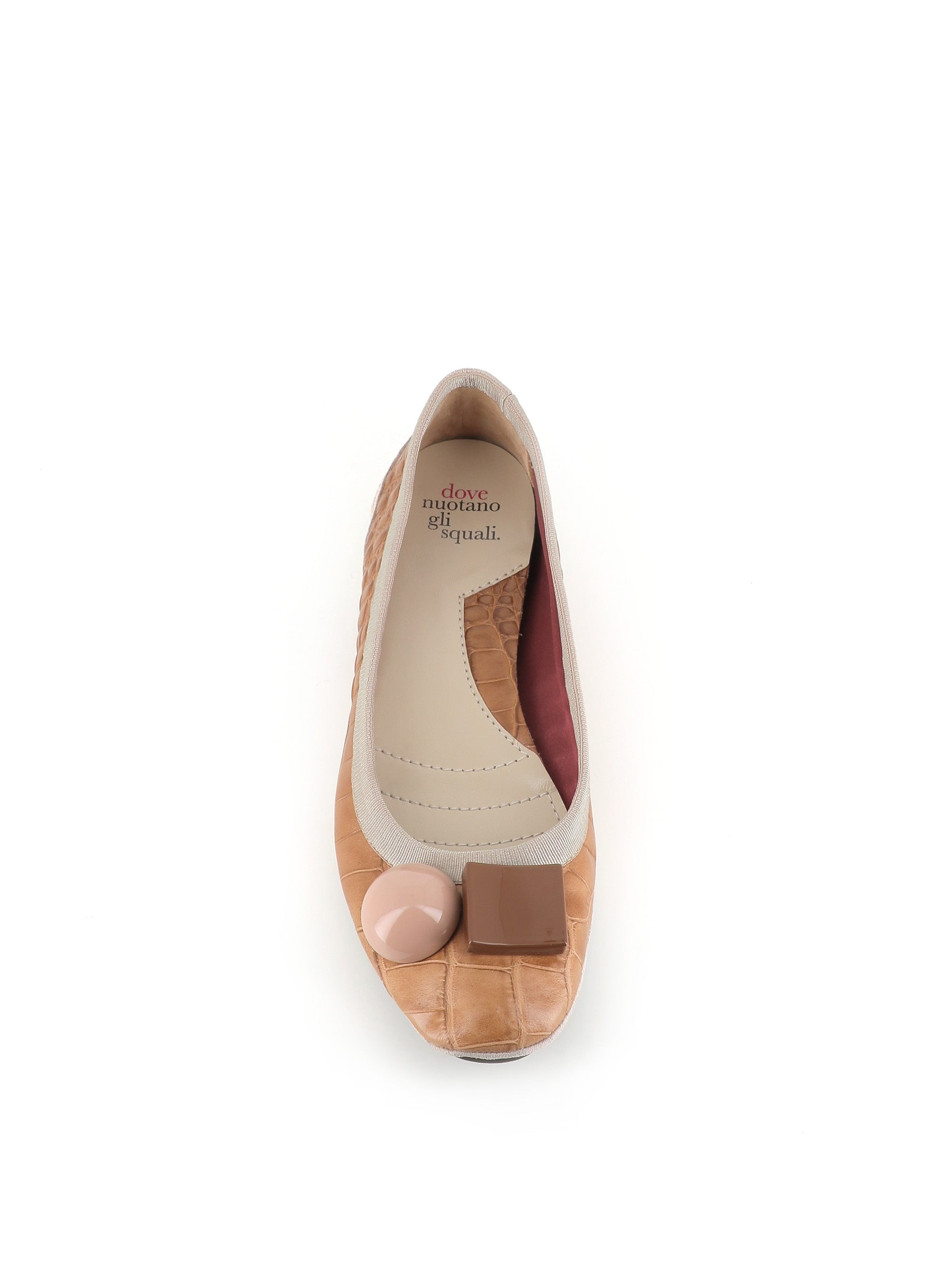  Dove Nuotano Gli Squali Ballerina Becky Marrone Donna - 4