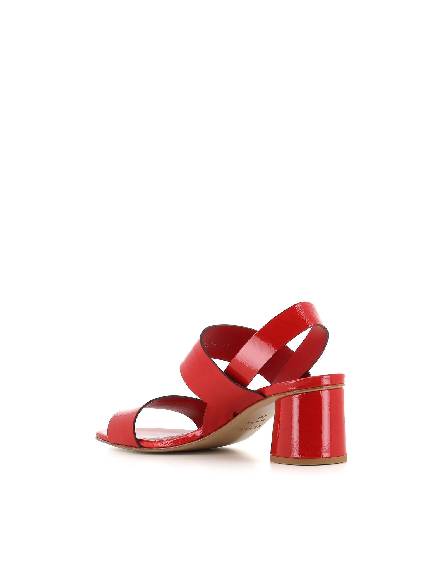  Sandal 11518 Del Carlo Donna Rosso - 4