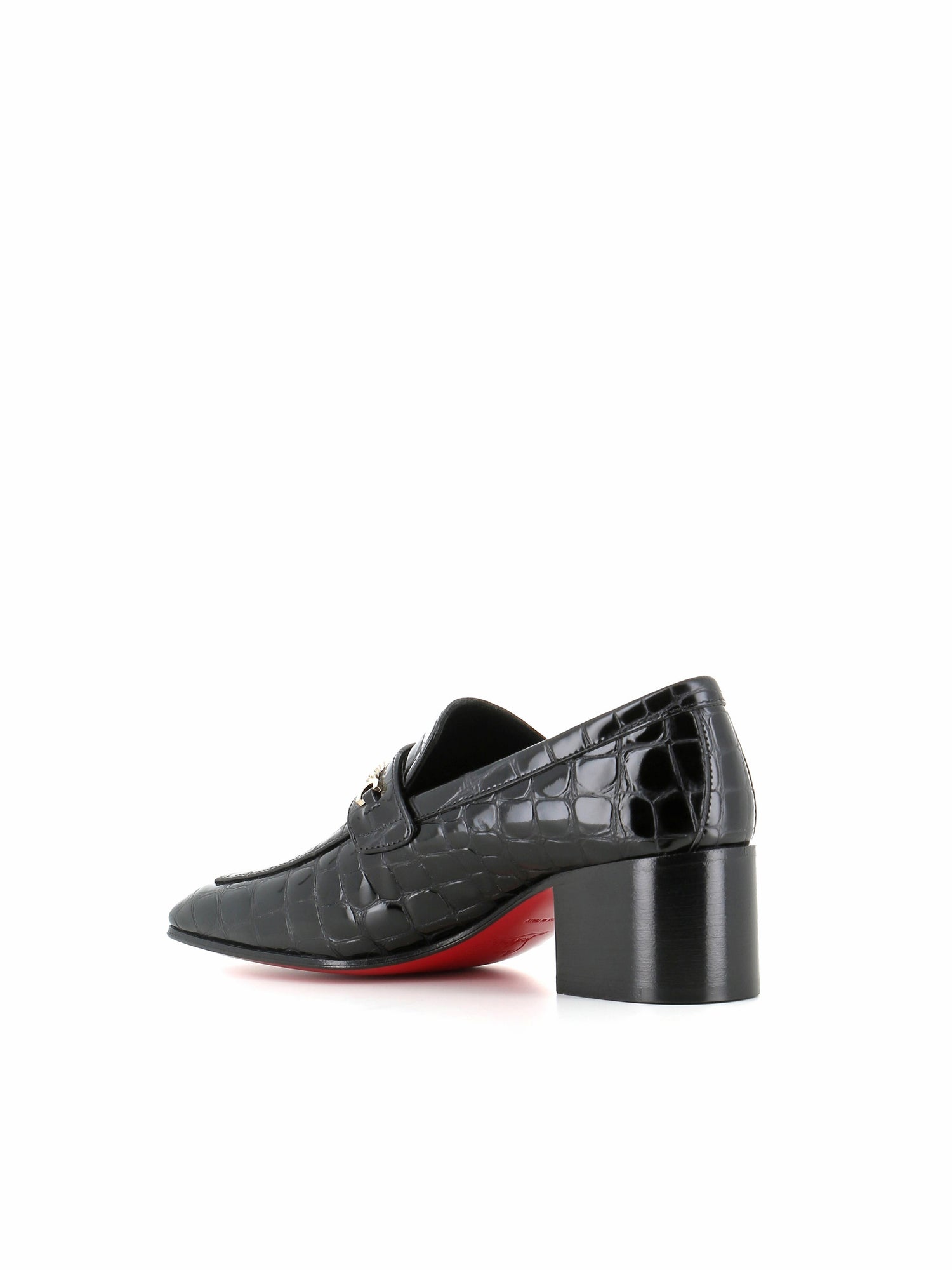  Christian Louboutin Mocassino Mj Moc 50 Nero Donna - 4