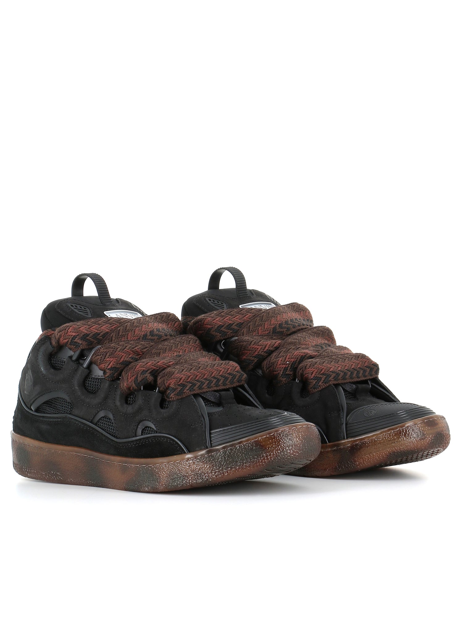  Sneaker Curb Lanvin Uomo Nero - 2