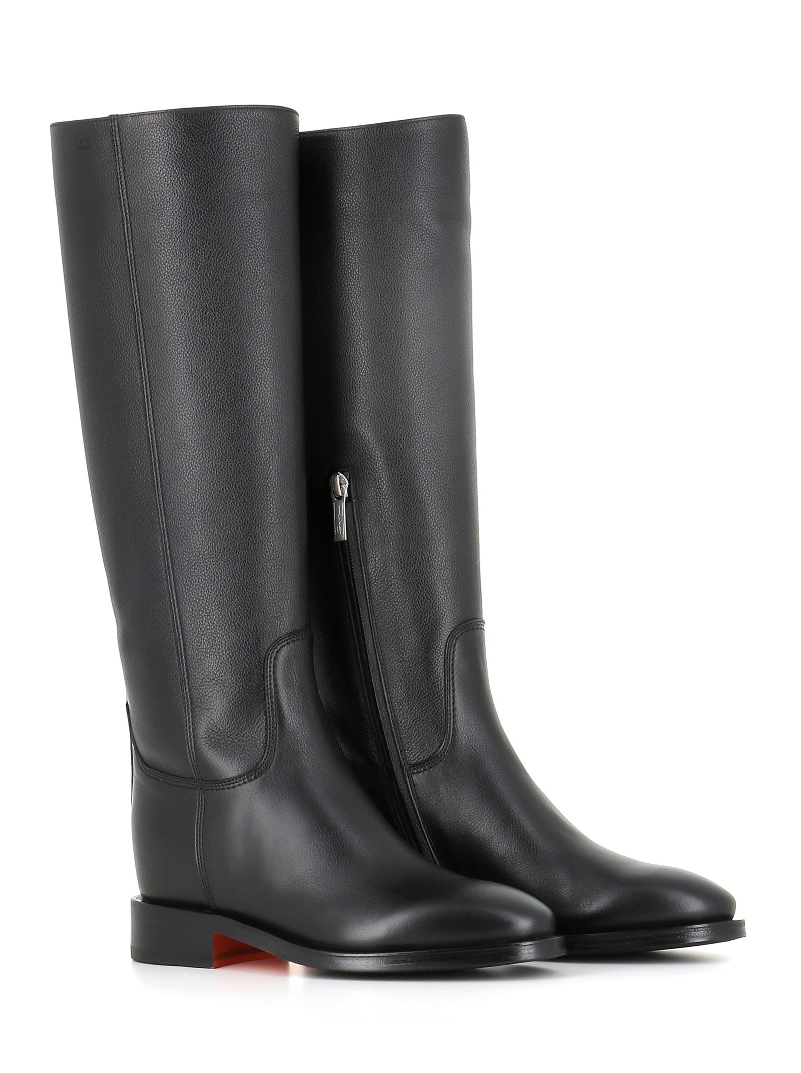  Desert-boot Santoni Donna Nero - 2