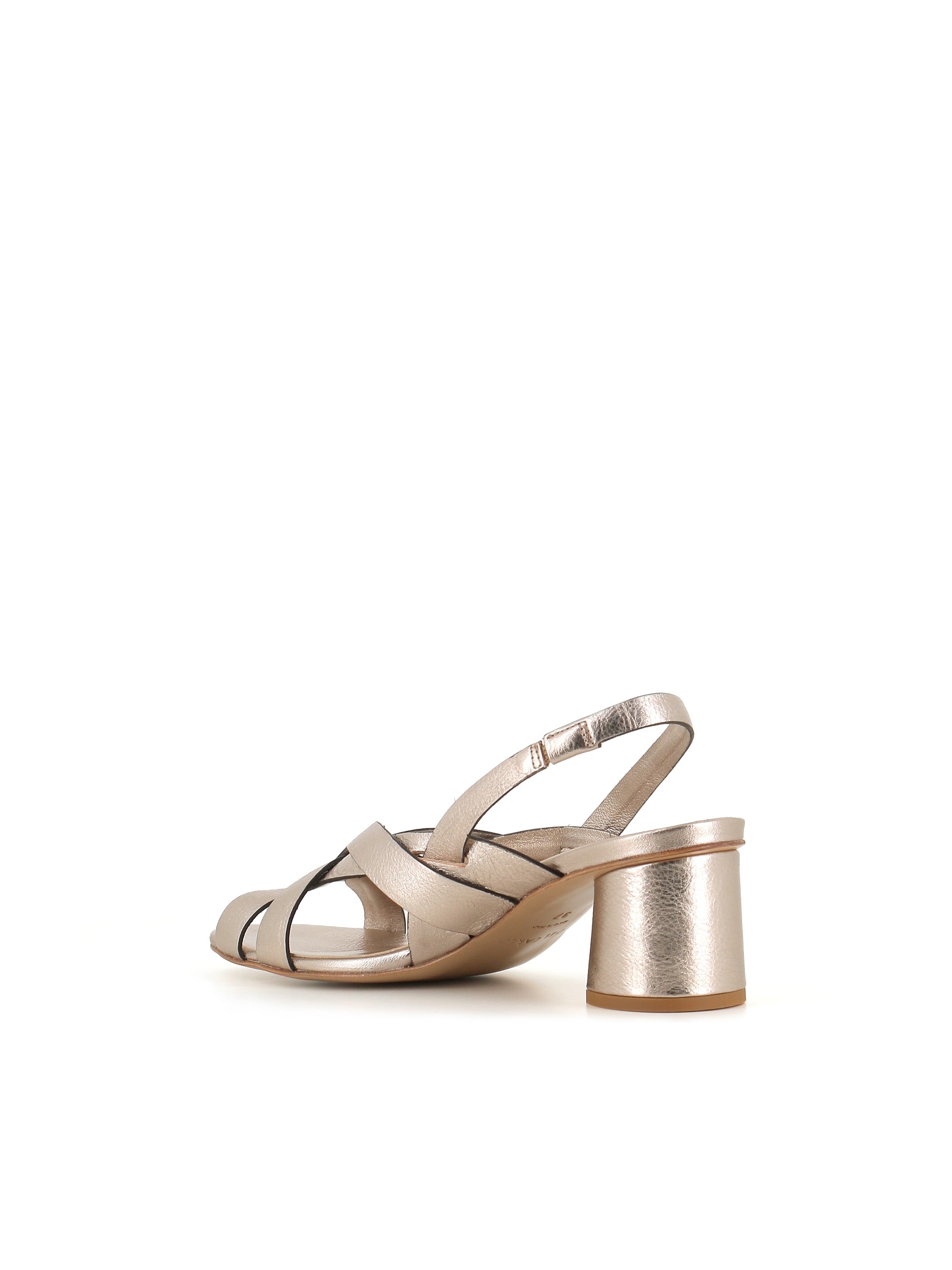  Sandal 11719 Del Carlo Donna Platino - 4