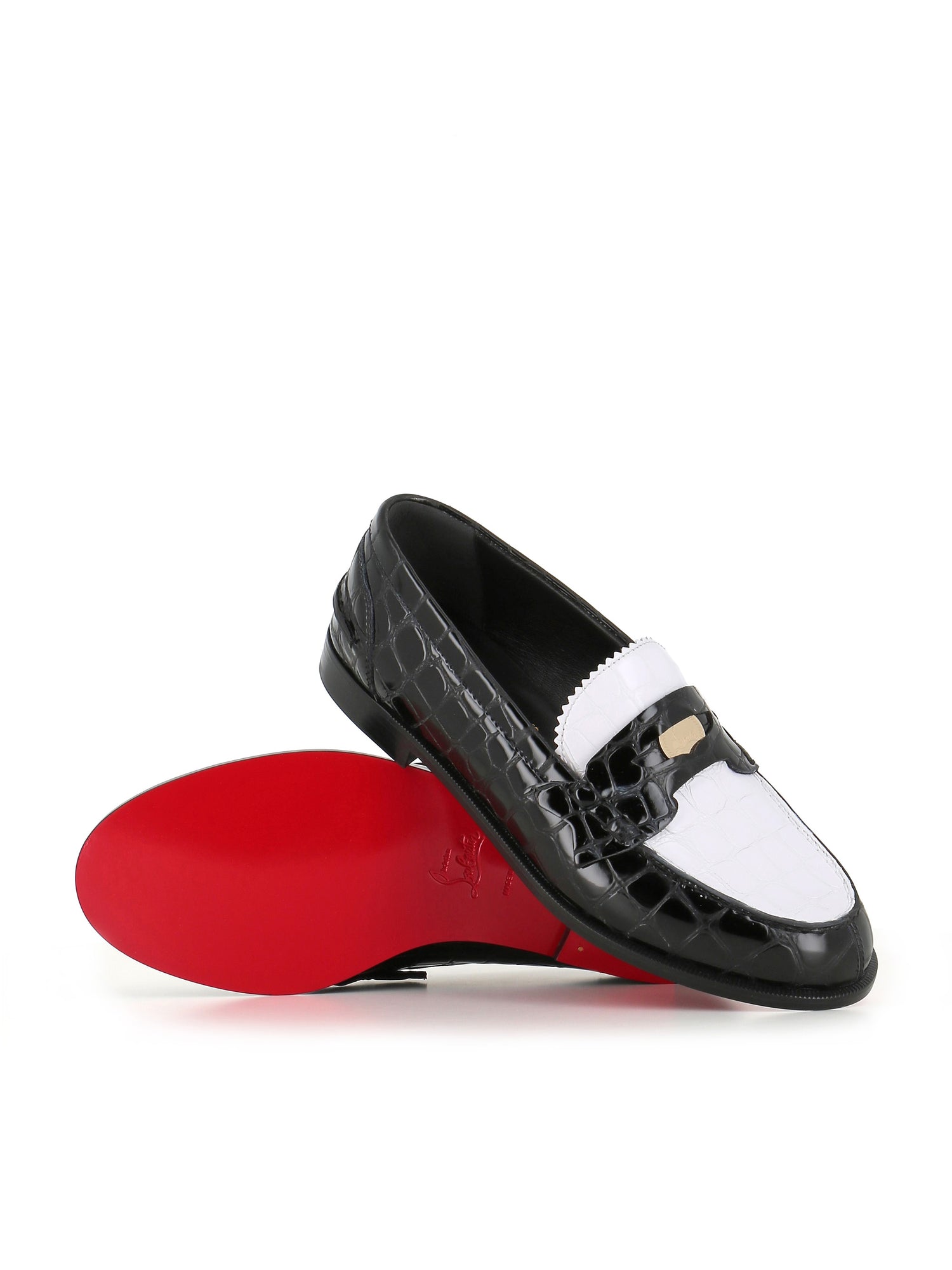  Christian Louboutin Mocassino Penny Bianco Donna - 1