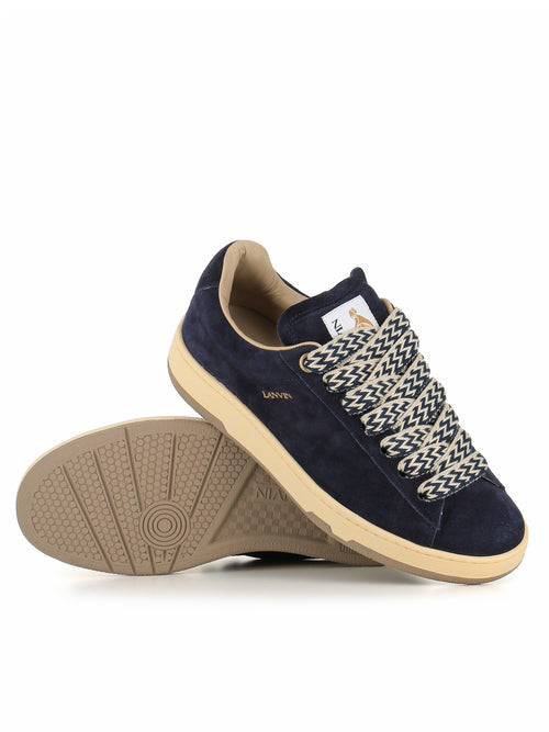 Lanvin Sneaker Curb Lite Blu Uomo