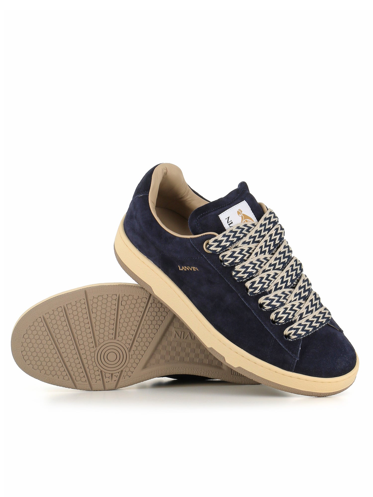  Lanvin Sneaker Curb Lite Blu Uomo - 1