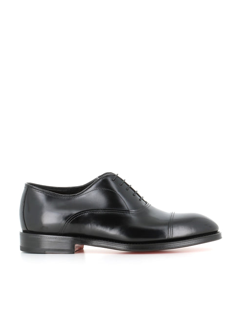 Santoni Oxford Nero Uomo