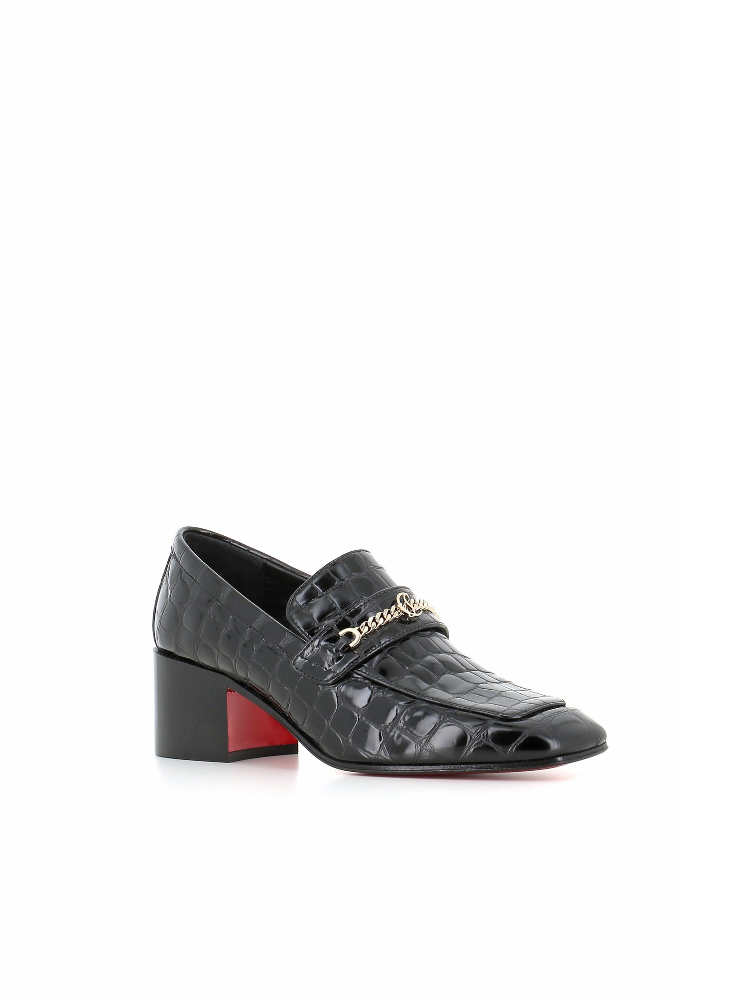  Christian Louboutin Mocassino Mj Moc 50 Nero Donna - 3