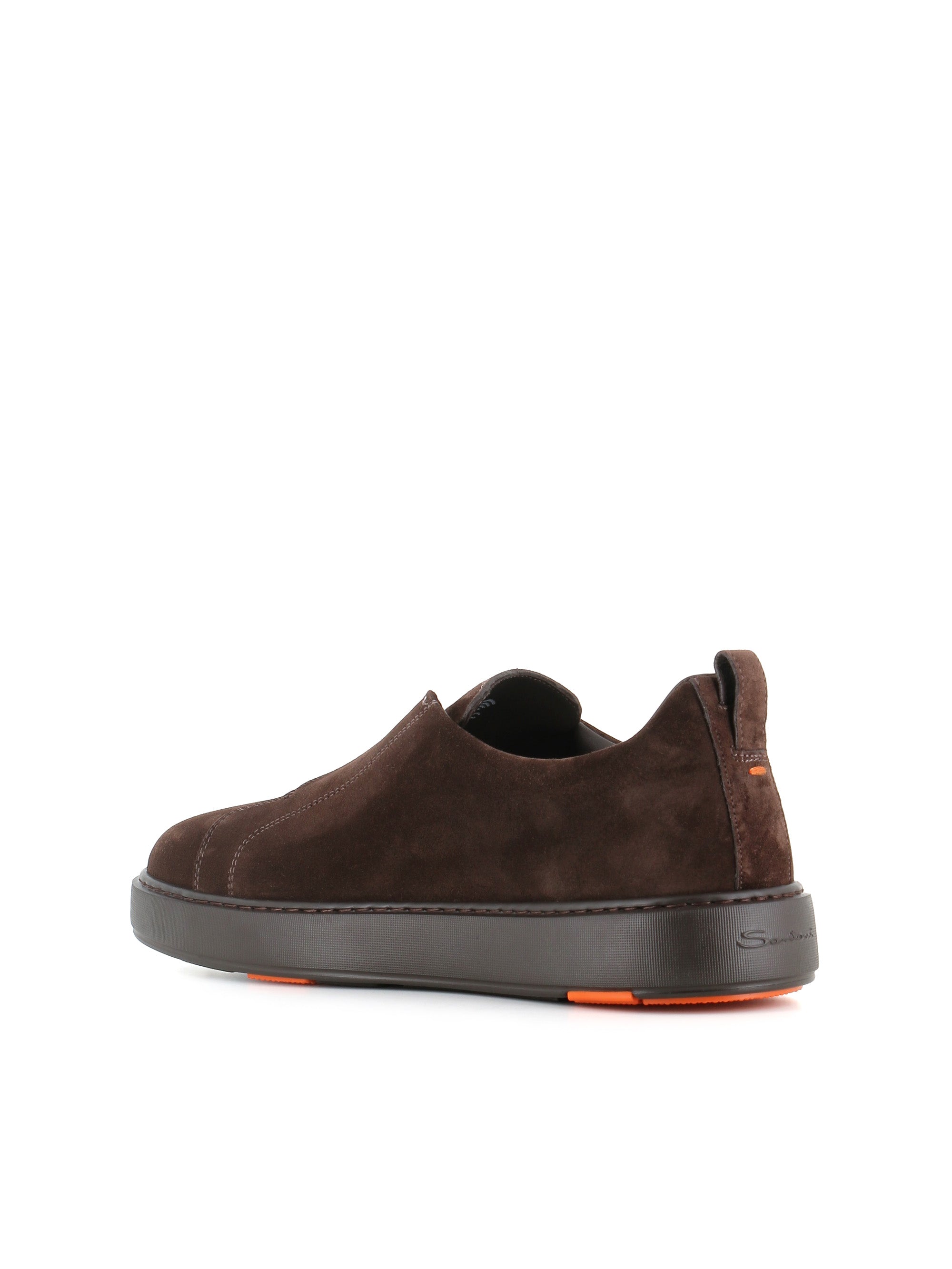  Sneaker Victor Santoni Uomo Marrone - 4