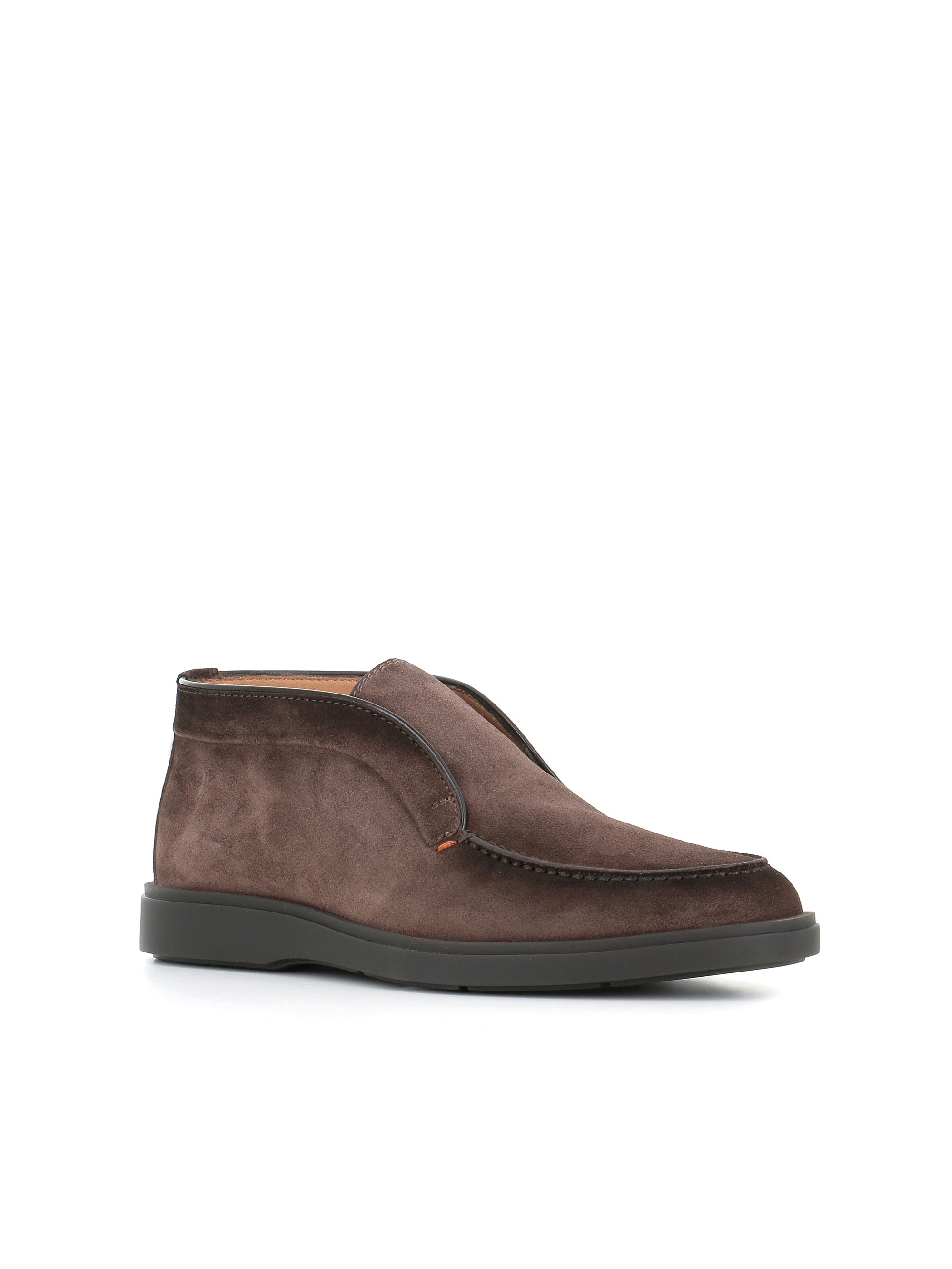  Santoni Polacchino Desert Marrone Uomo - 3