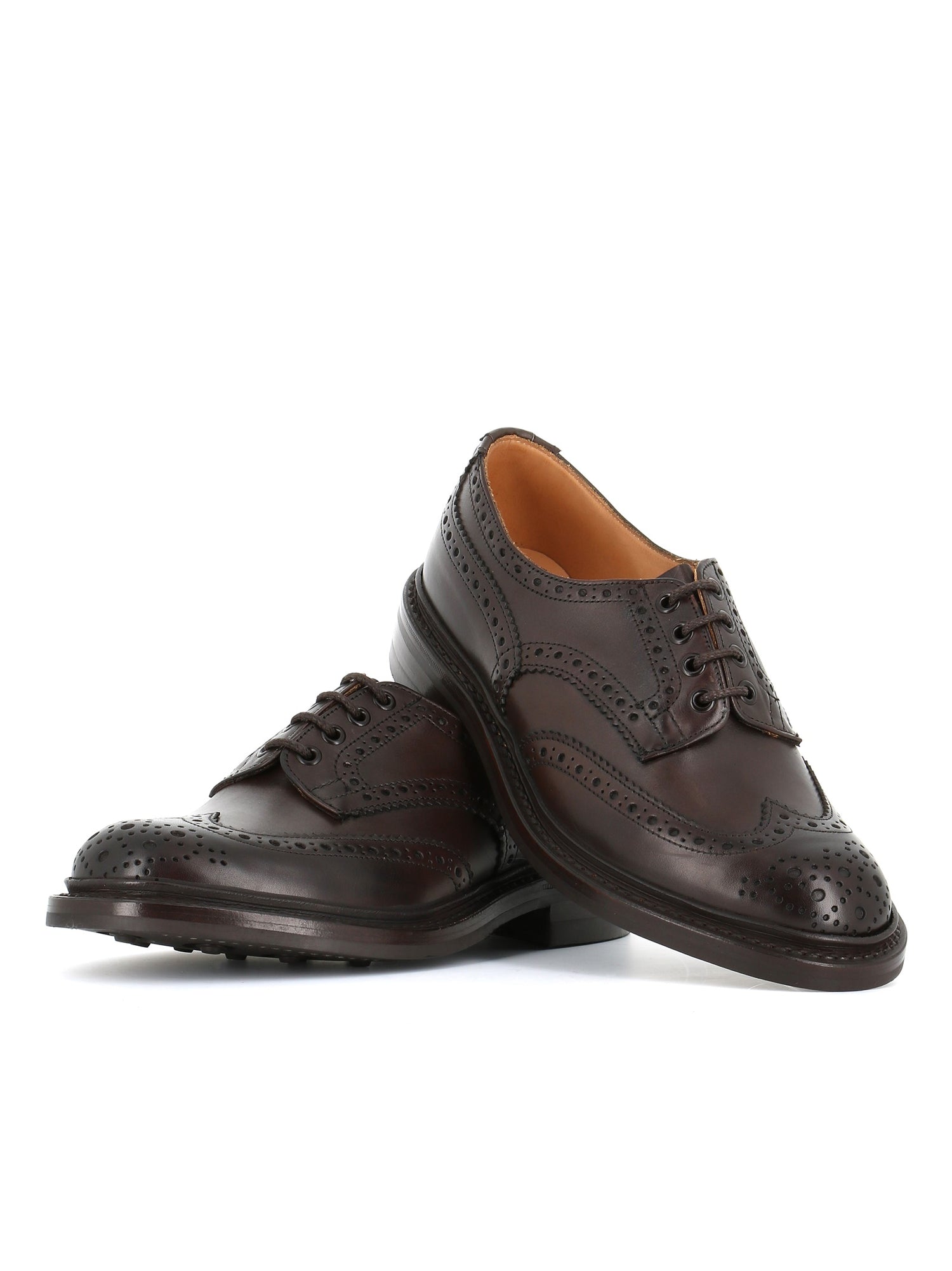  Tricker's Coda Di Rondine Bourton Marrone Uomo - 2