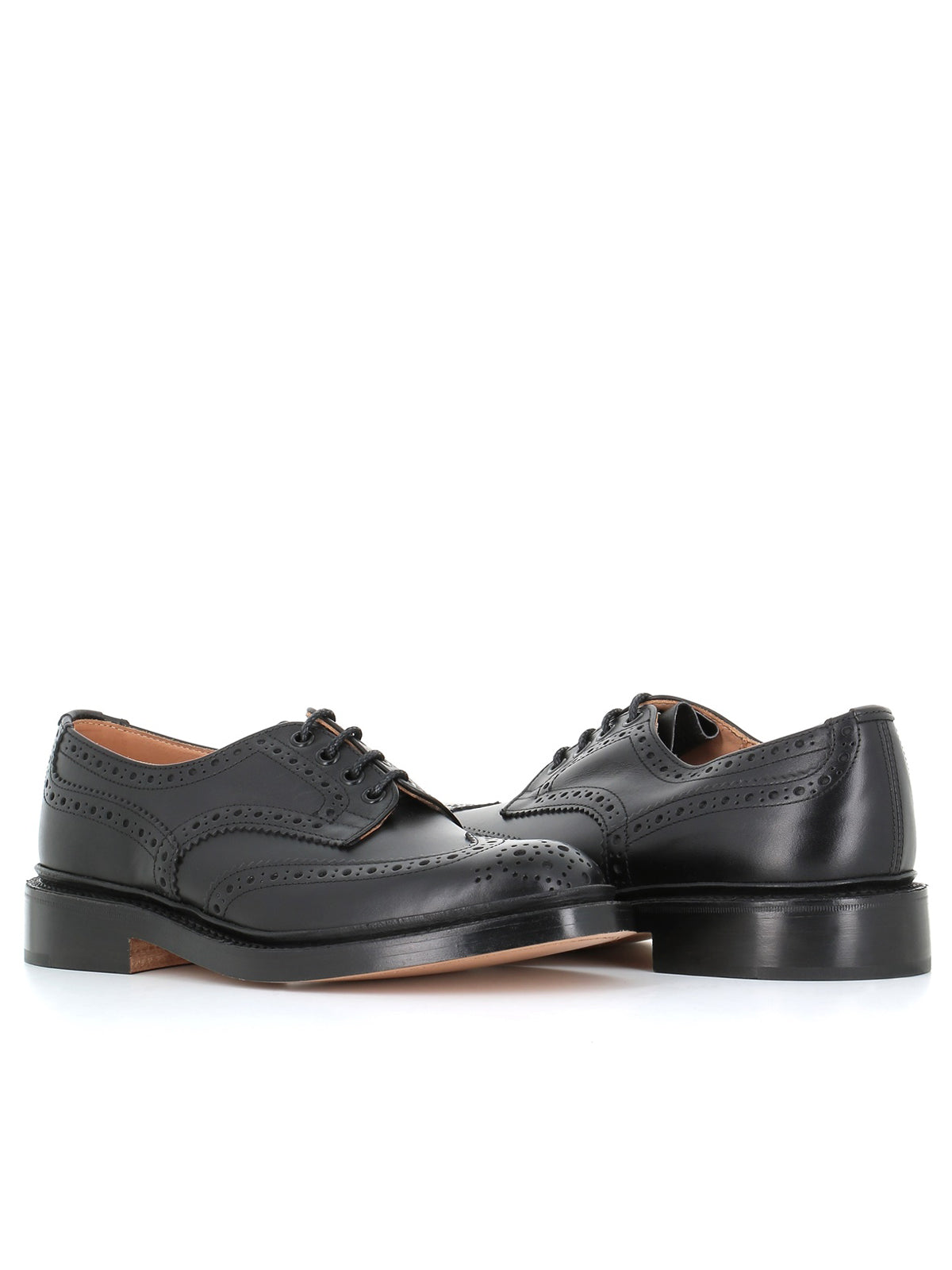  Tricker's Coda Di Rondine Bourton Nero Uomo - 2