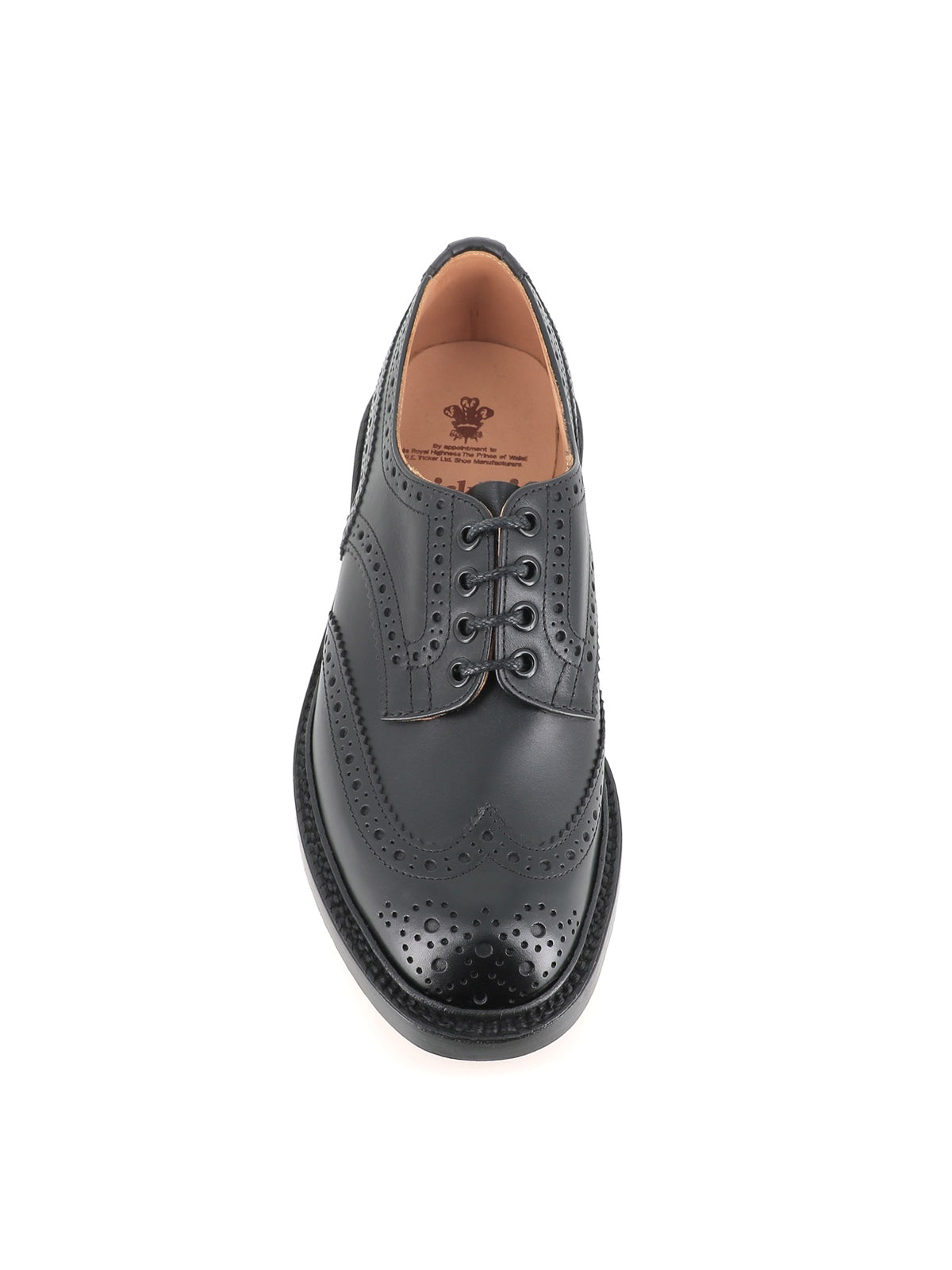  Tricker's Coda Di Rondine Bourton Nero Uomo - 4