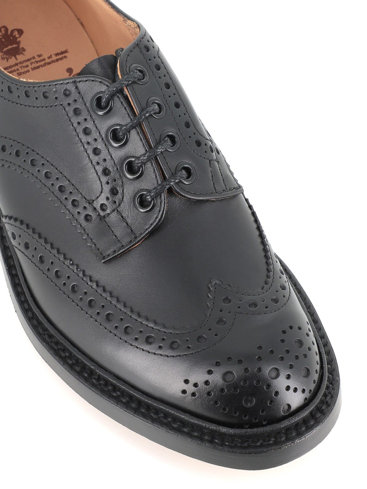  Tricker's Coda Di Rondine Bourton Nero Uomo - 5
