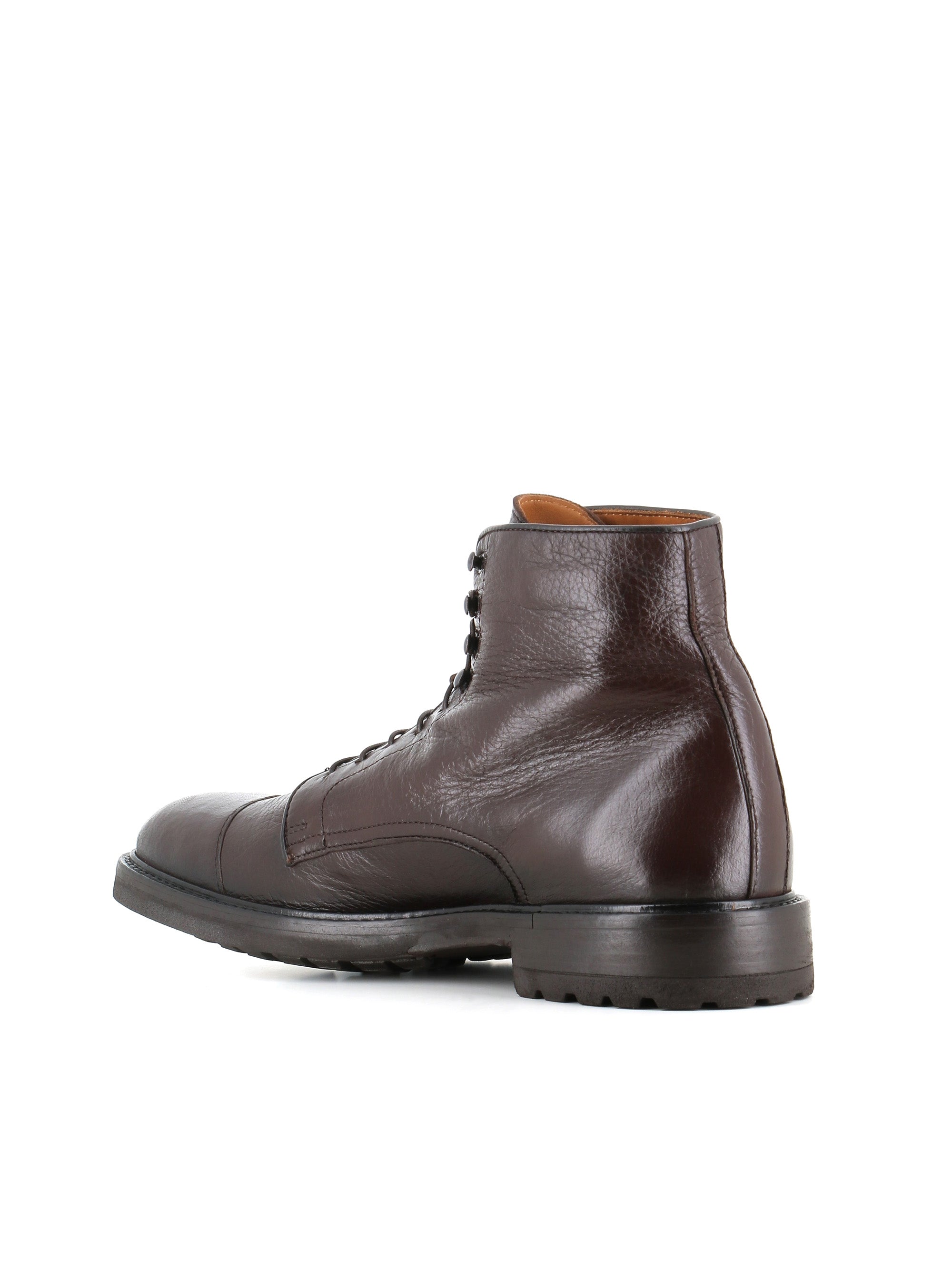  Lace-up Boot 66027 Alexander Hotto Uomo Marrone - 4