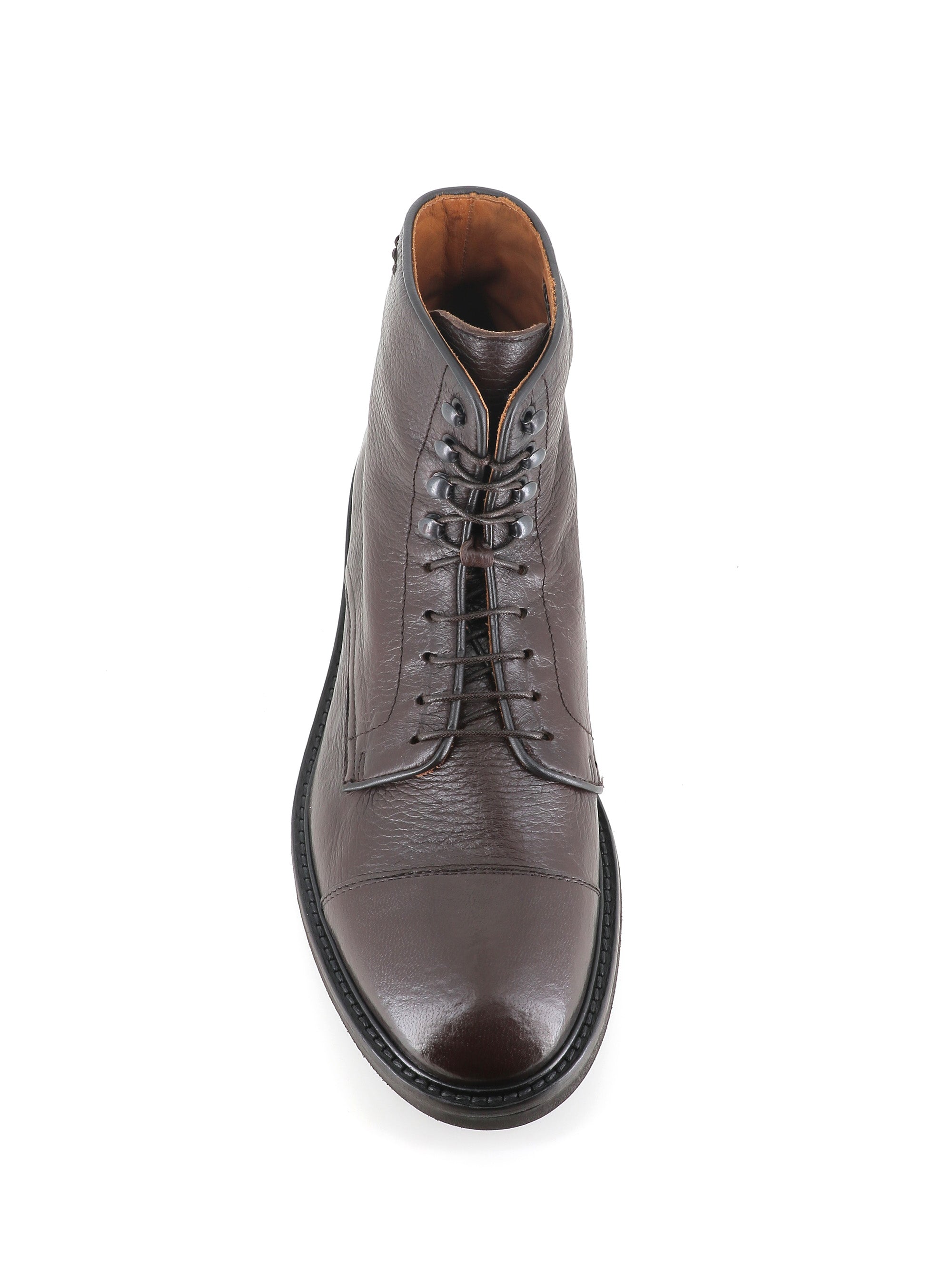  Lace-up Boot 66027 Alexander Hotto Uomo Marrone - 5