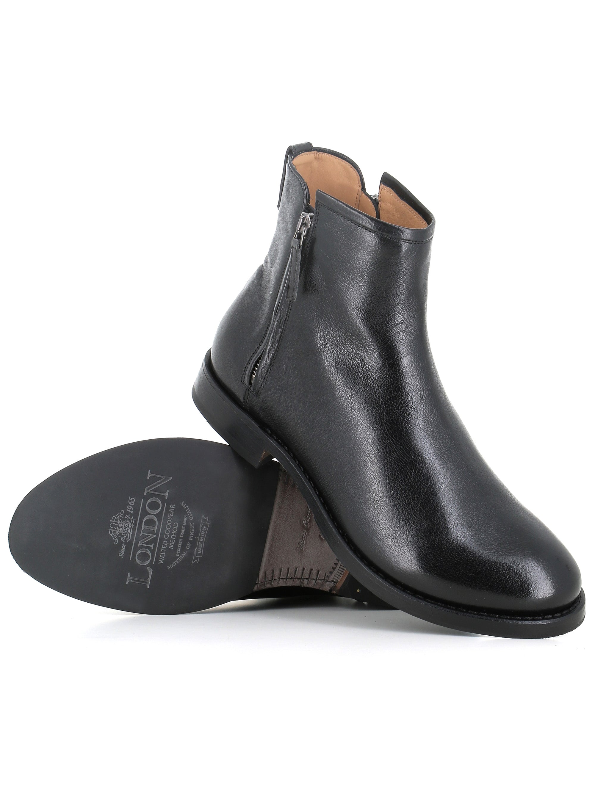  Ankle Boot G16.p01 Calzaturificio London Uomo Nero - 1