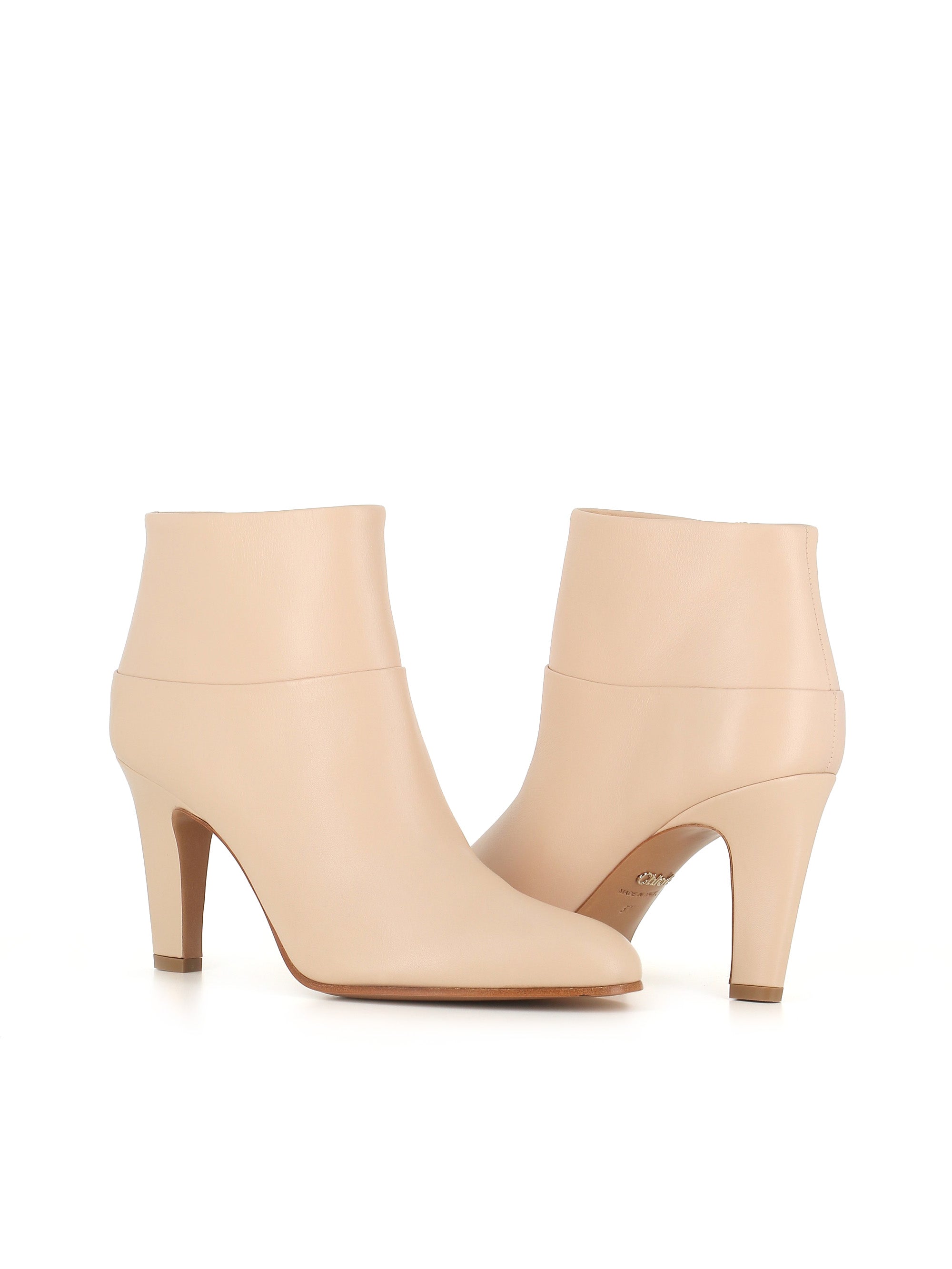  Ankle-boot Chloè Donna Beige - 1