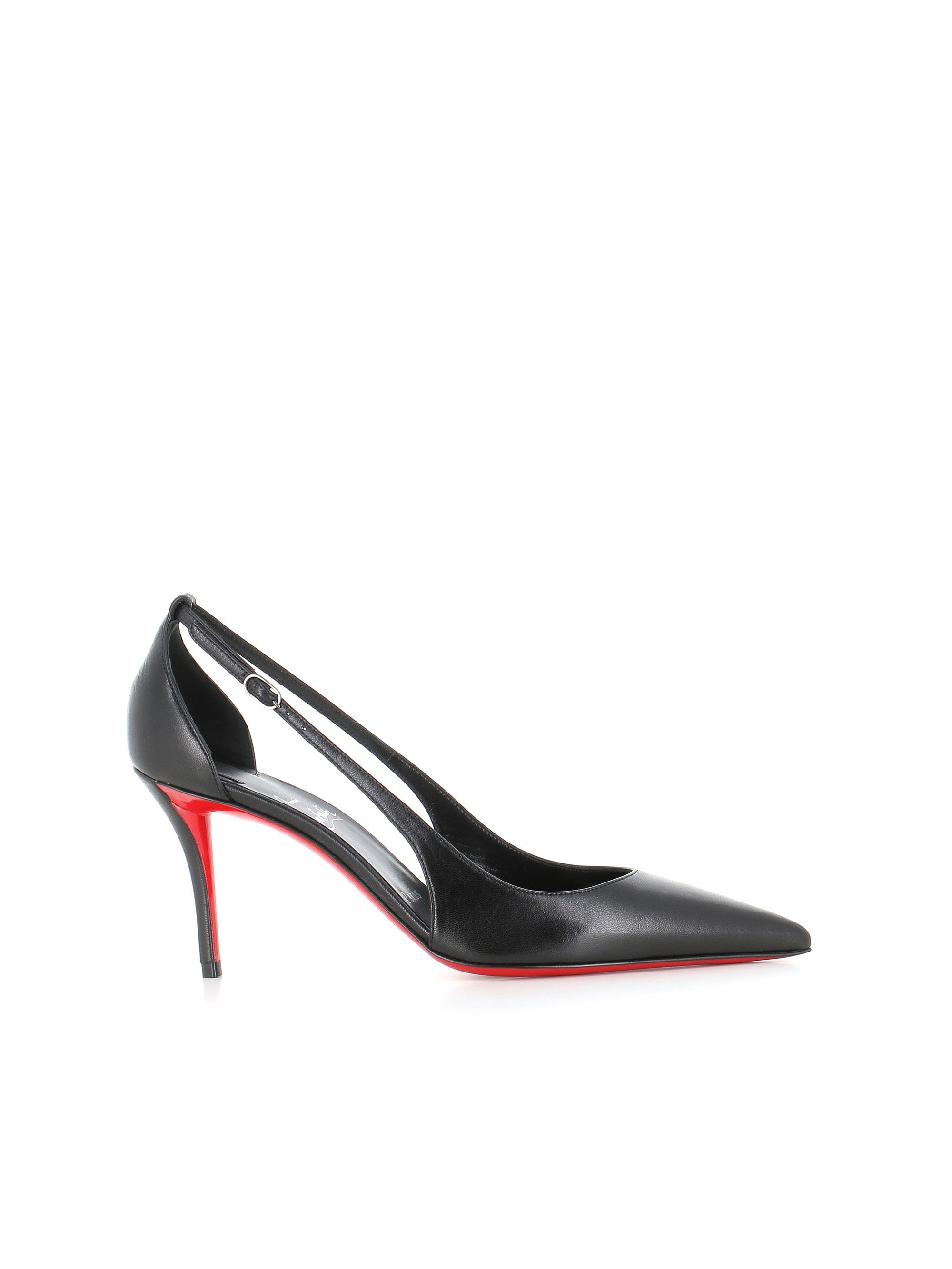 Christian Louboutin Decollete Apostrophatoric 80 Nero Donna Tassinari Shoes