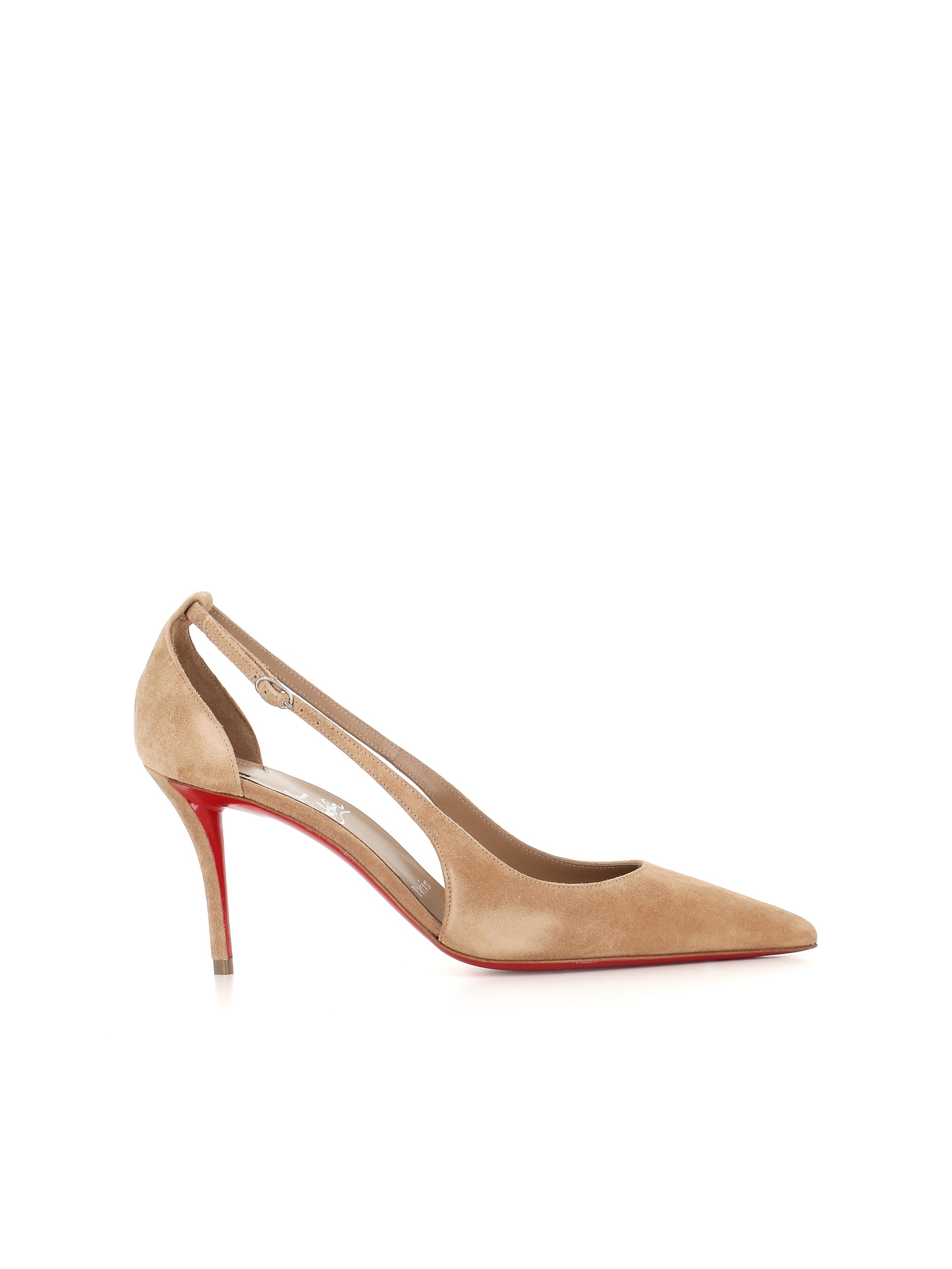  Décolleté Apostrophatoric 80 Christian Louboutin Donna Marrone - 1