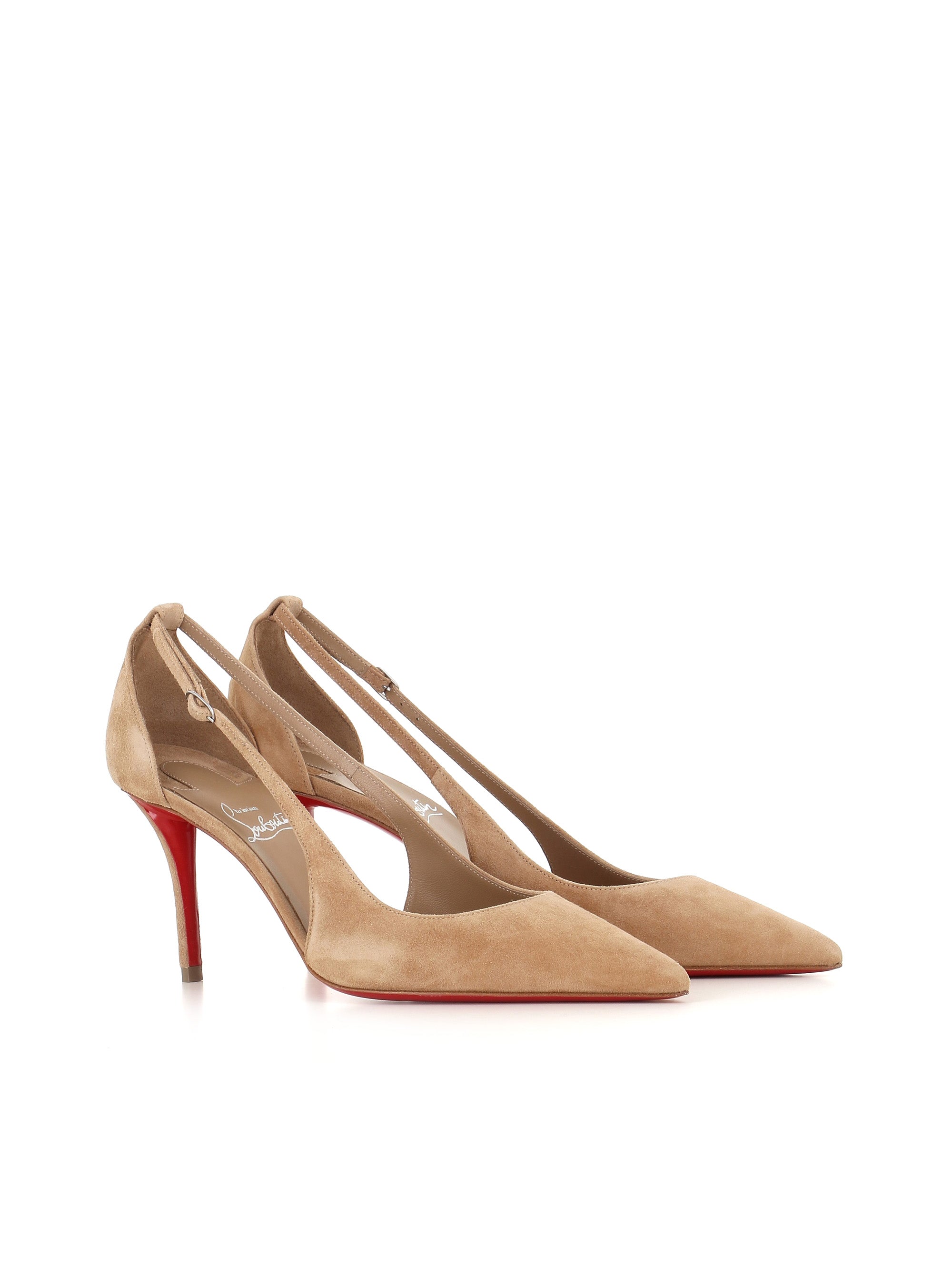  Décolleté Apostrophatoric 80 Christian Louboutin Donna Marrone - 2