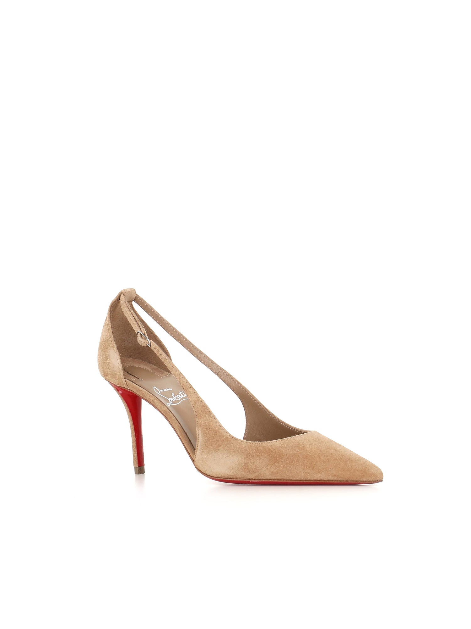  Décolleté Apostrophatoric 80 Christian Louboutin Donna Marrone - 3