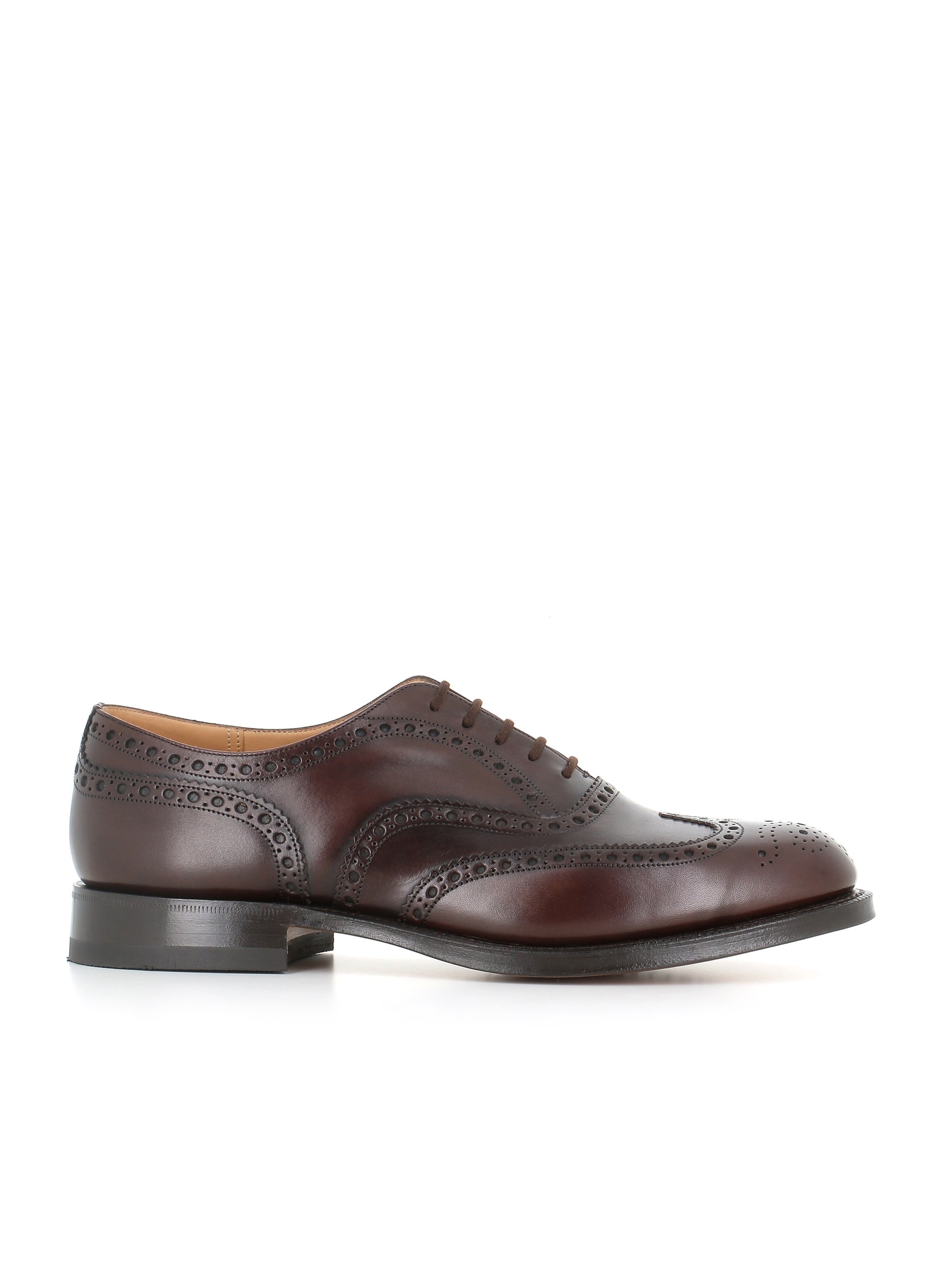  Brogues Burwood Church's Uomo Marrone - 2