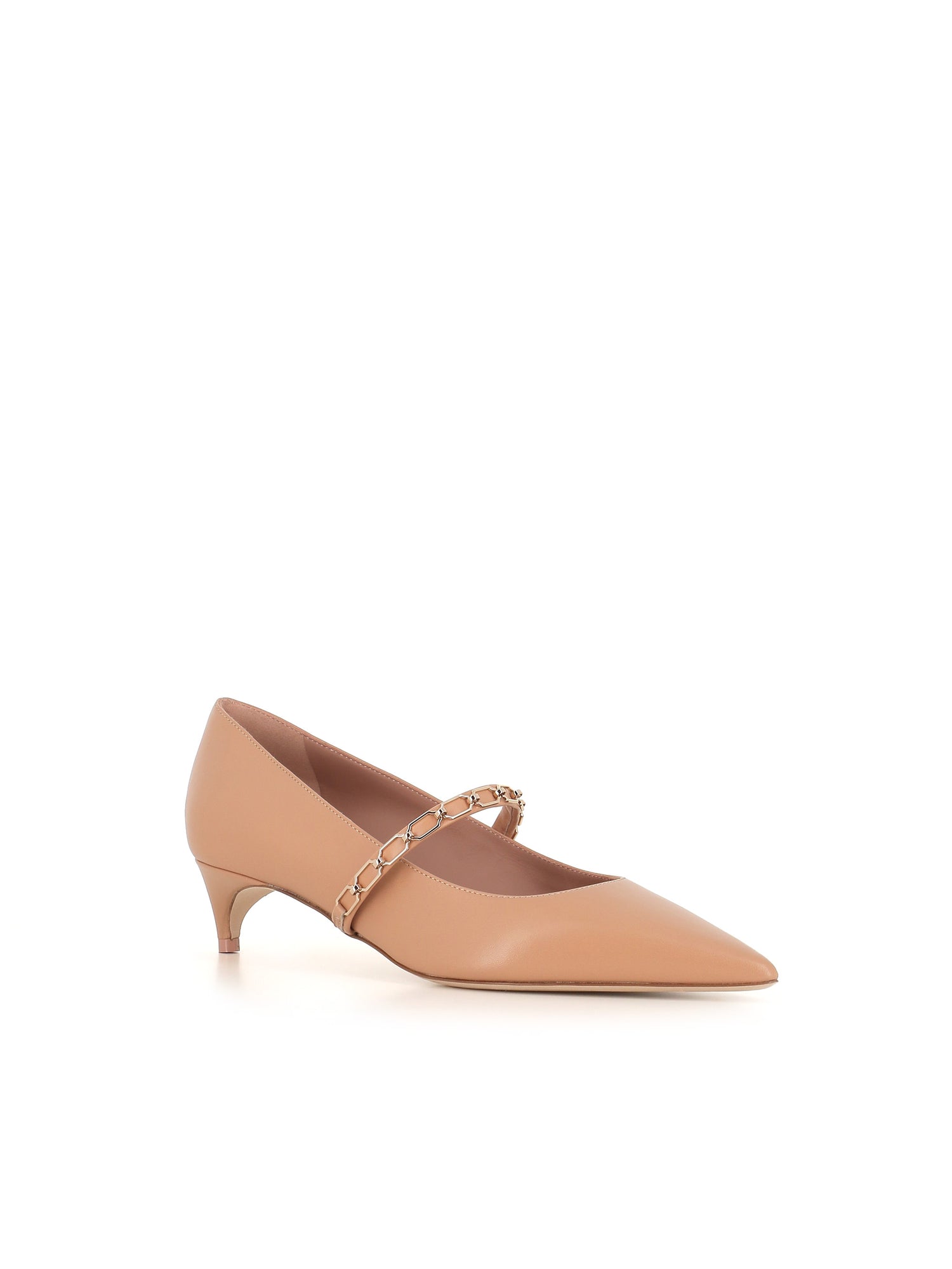  Malone Souliers Décolleté Virna 40-2 Beige Donna - 2