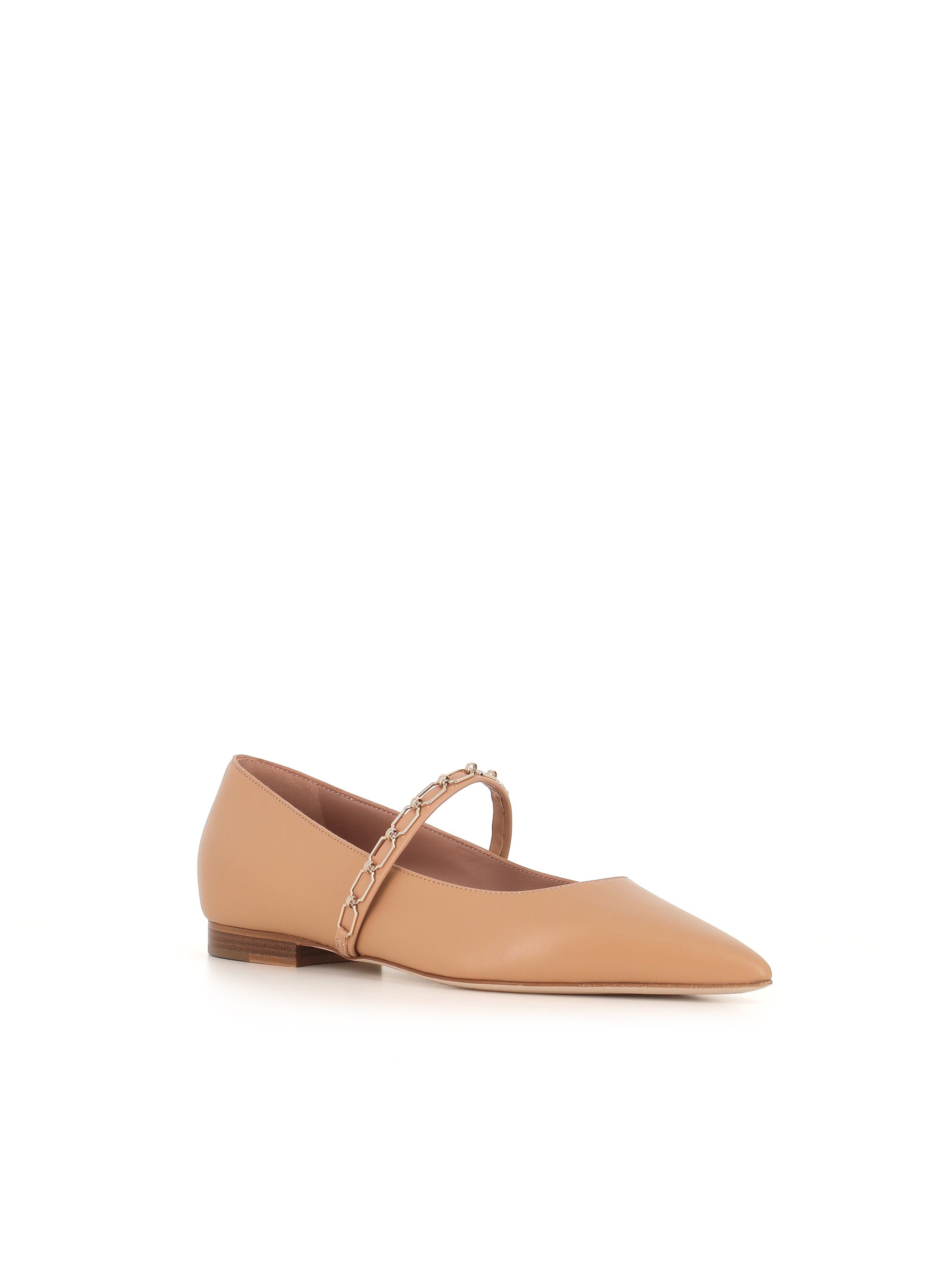  Ballerina Virna 10-3 Malone Souliers Donna Beige - 2