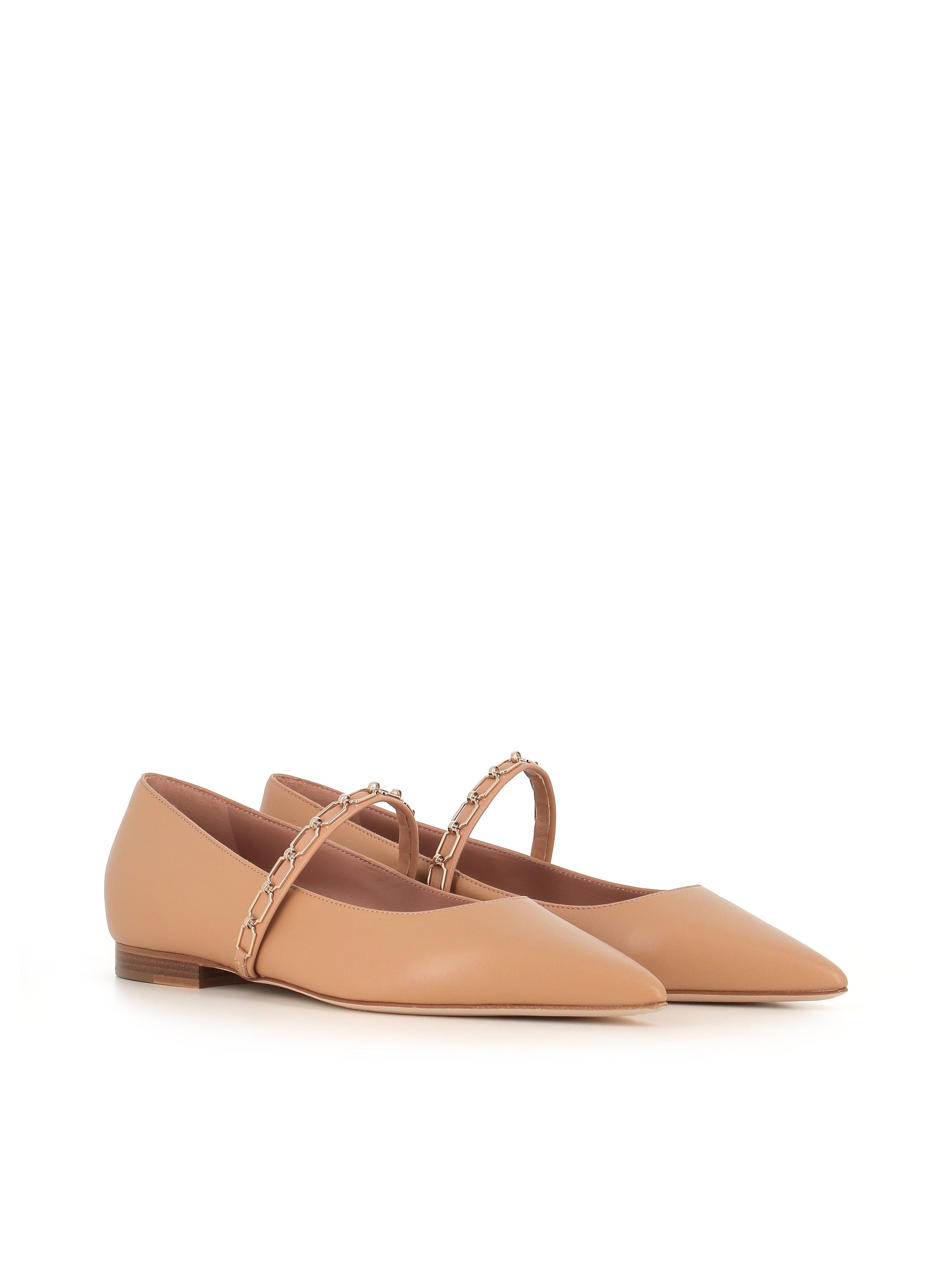  Ballerina Virna 10-3 Malone Souliers Donna Beige - 3