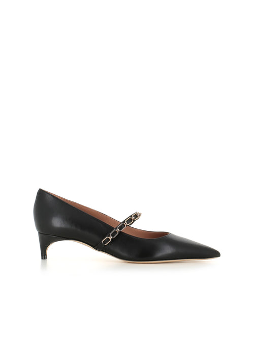 Malone Souliers Décolleté Virna 40-1 Nero Donna