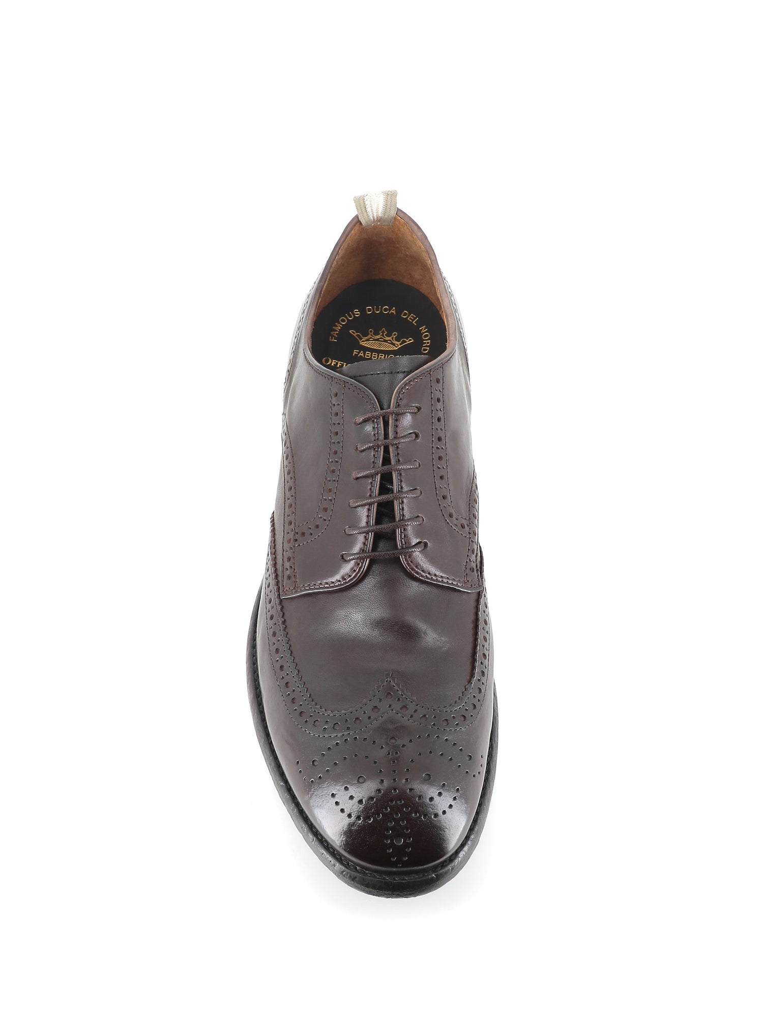  Officine Creative Coda Di Rondine Prince/609 Marrone Uomo - 4