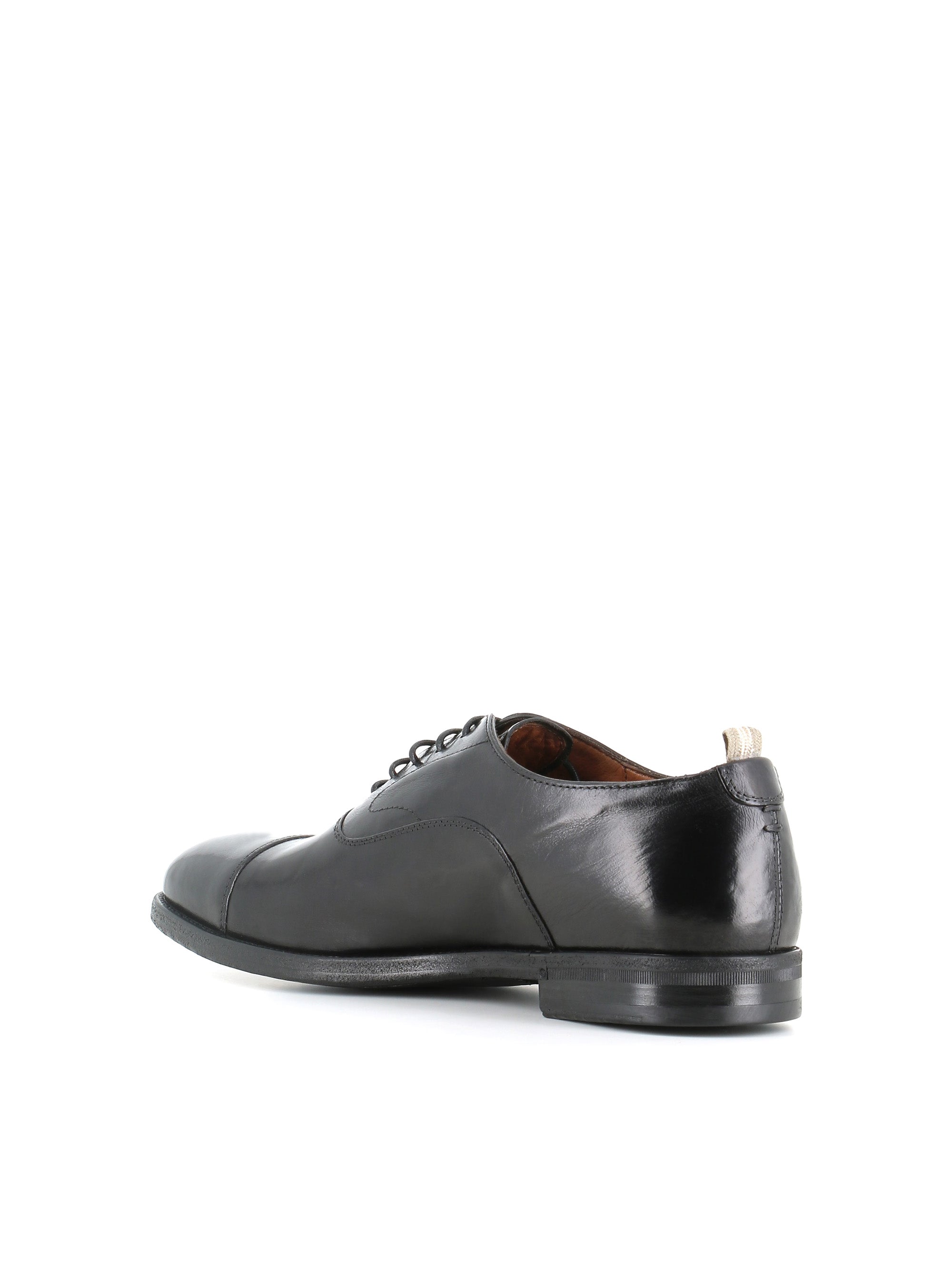  Derby Vanderbilt Caou/011 Officine Creative Uomo Nero - 4