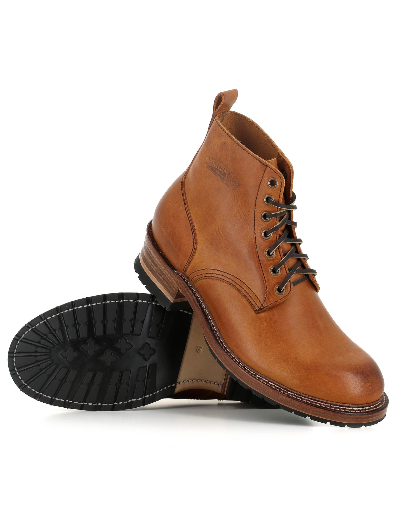  Lace-up Boot Courthouse Sandmanncraft Uomo Marrone - 2