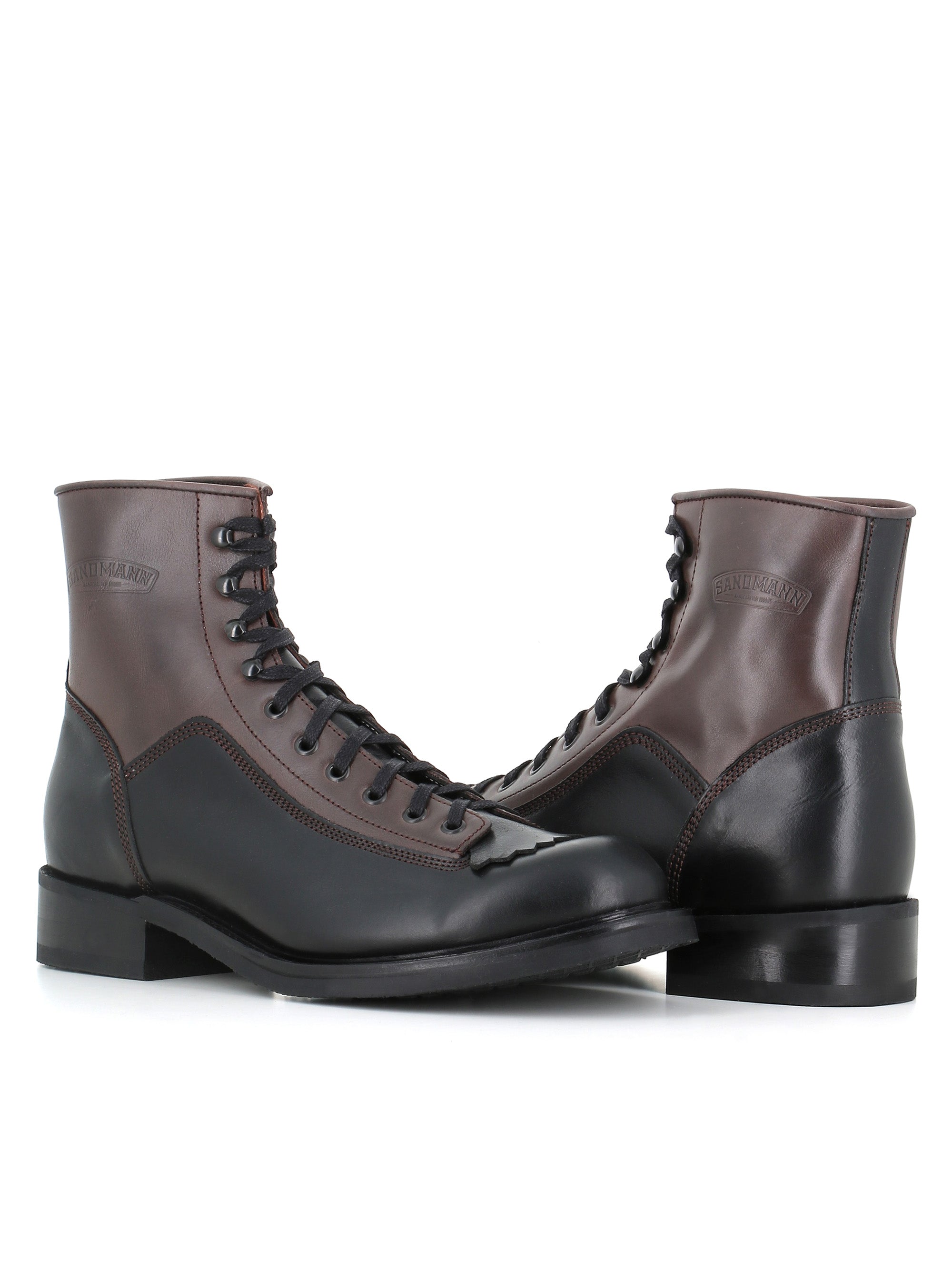  Lace-up Boot Quartermaster Sandmanncraft Uomo Nero - 1