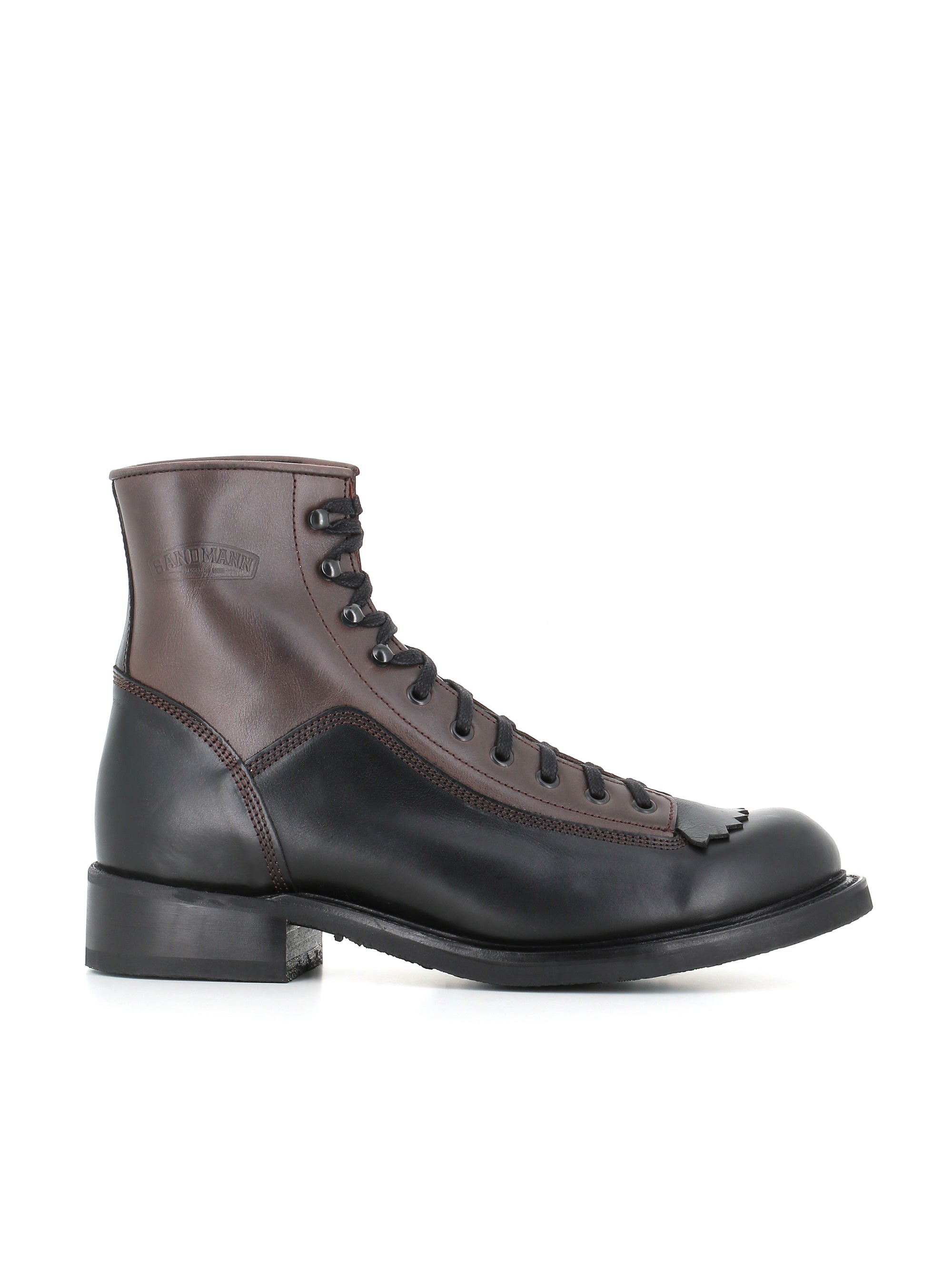  Lace-up Boot Quartermaster Sandmanncraft Uomo Nero - 2