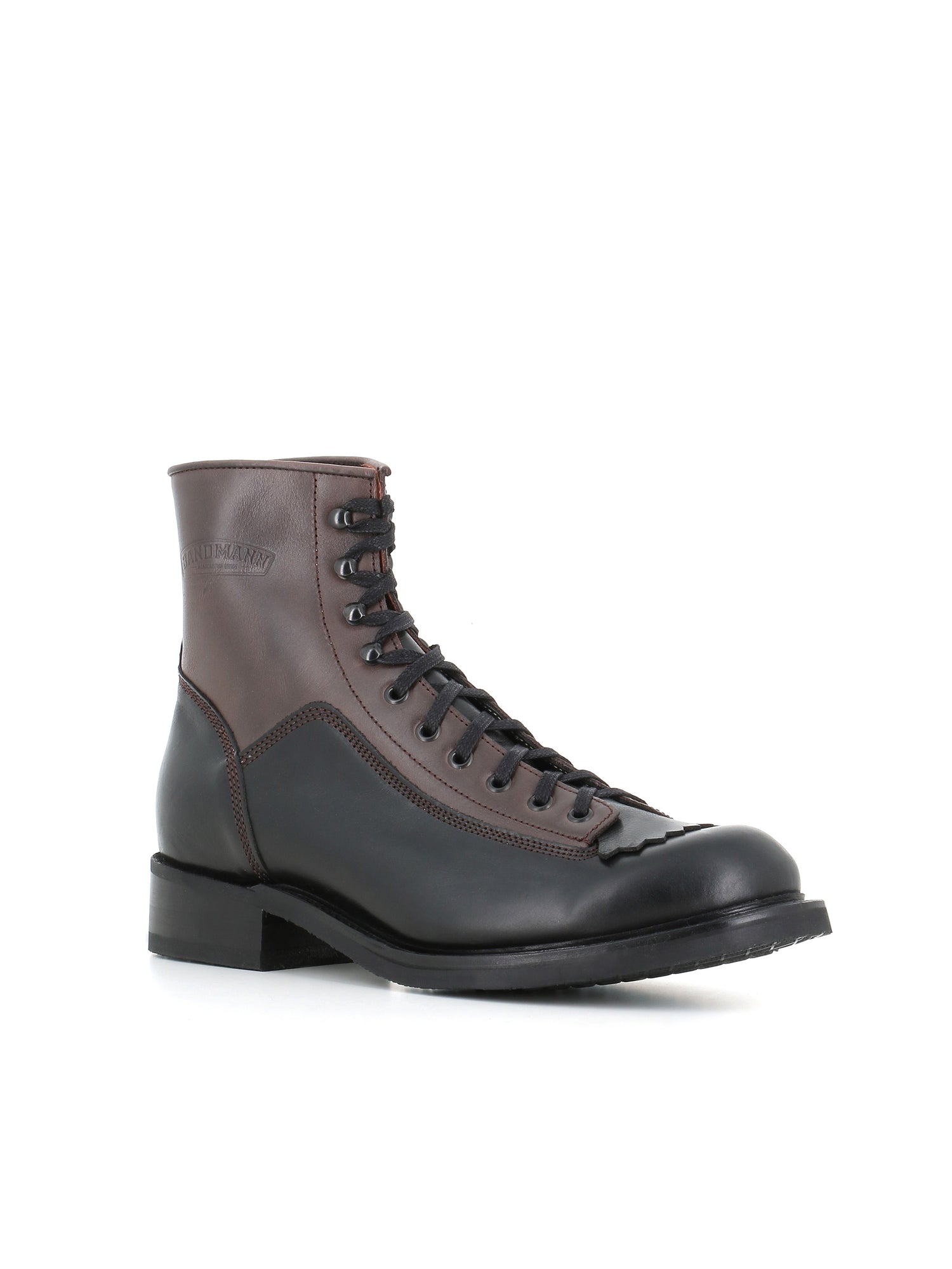  Lace-up Boot Quartermaster Sandmanncraft Uomo Nero - 3