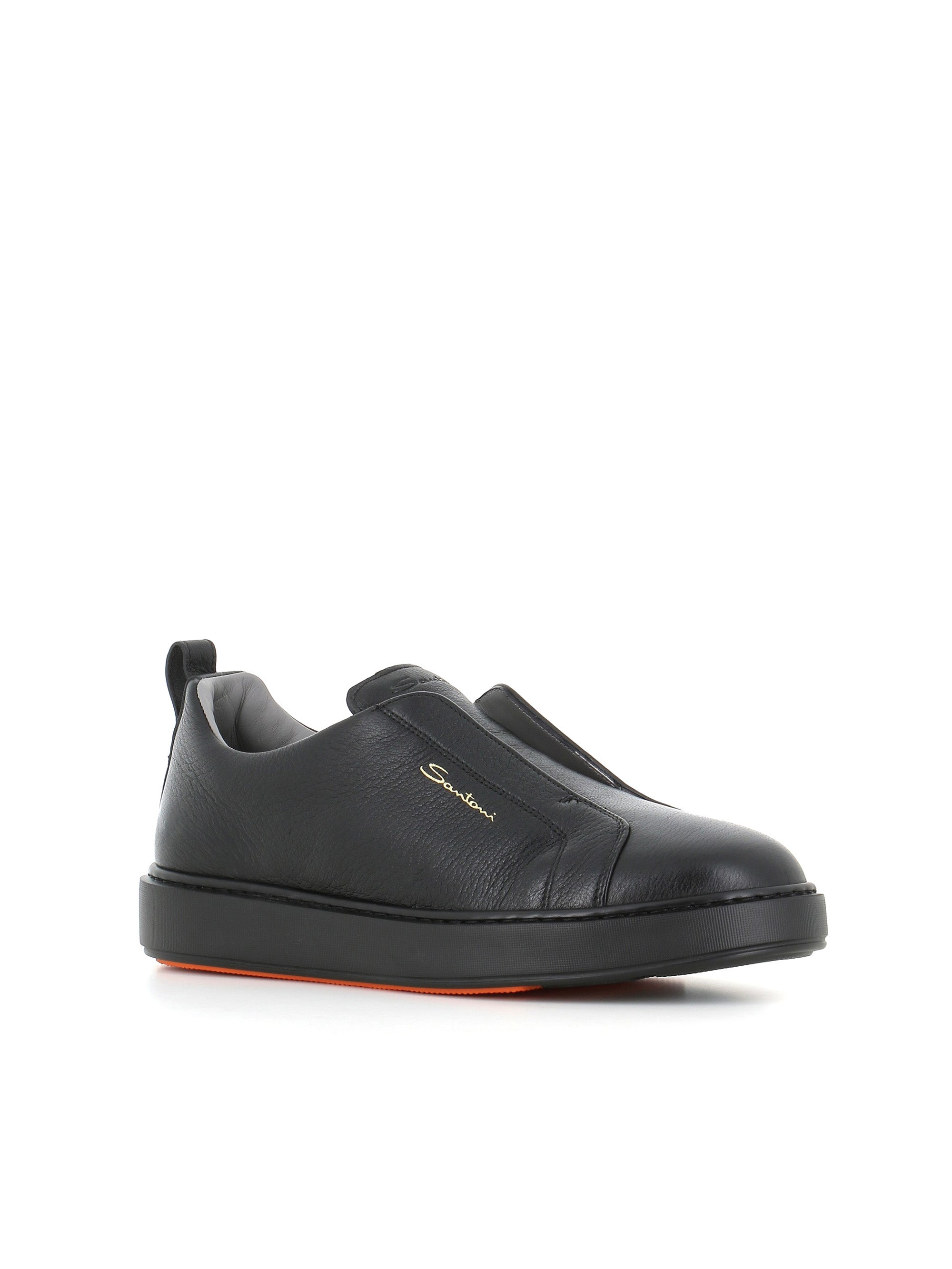  Sneaker Victor Santoni Uomo Nero - 3