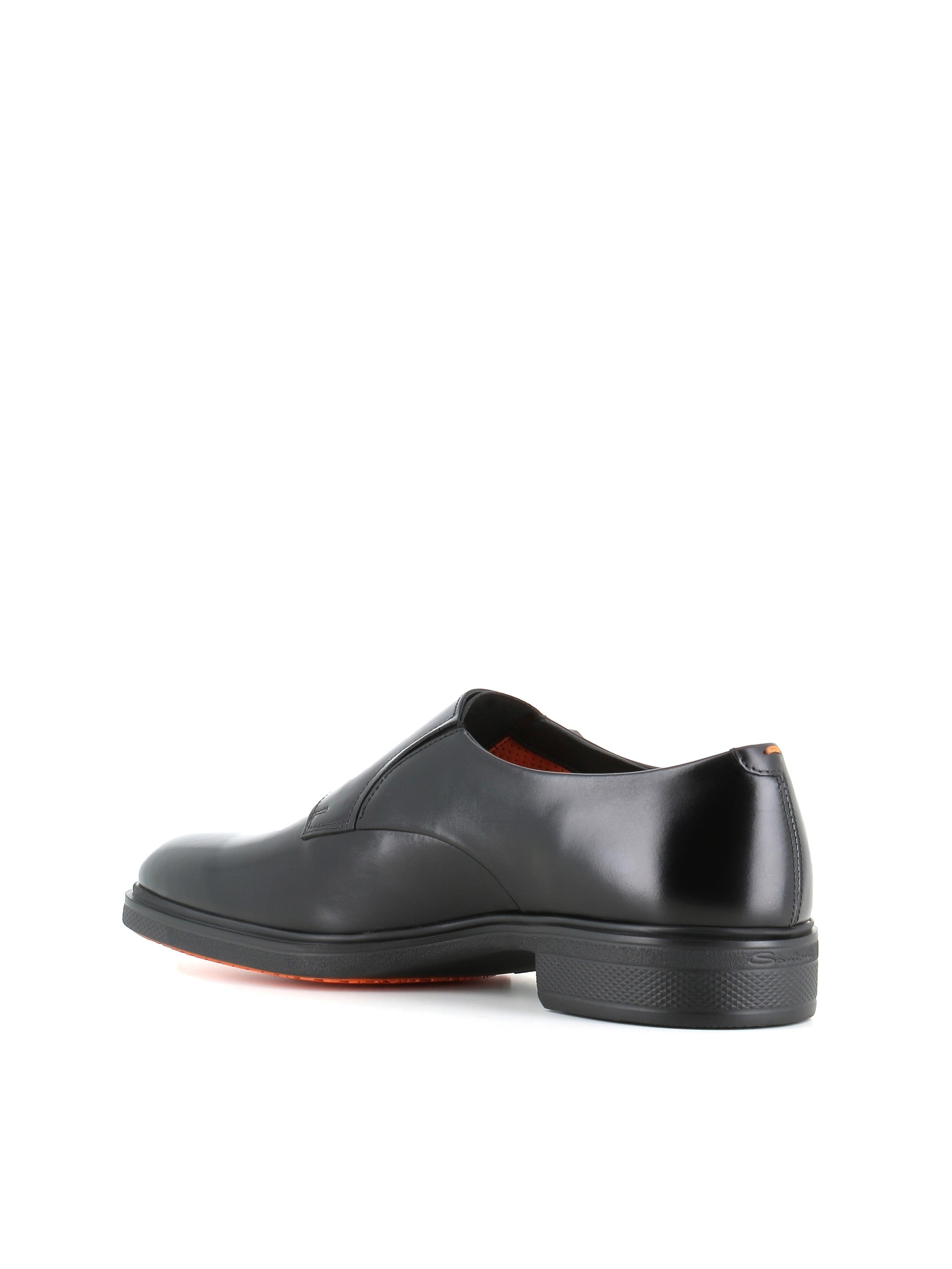  Double Monk Easy Santoni Uomo Nero - 4