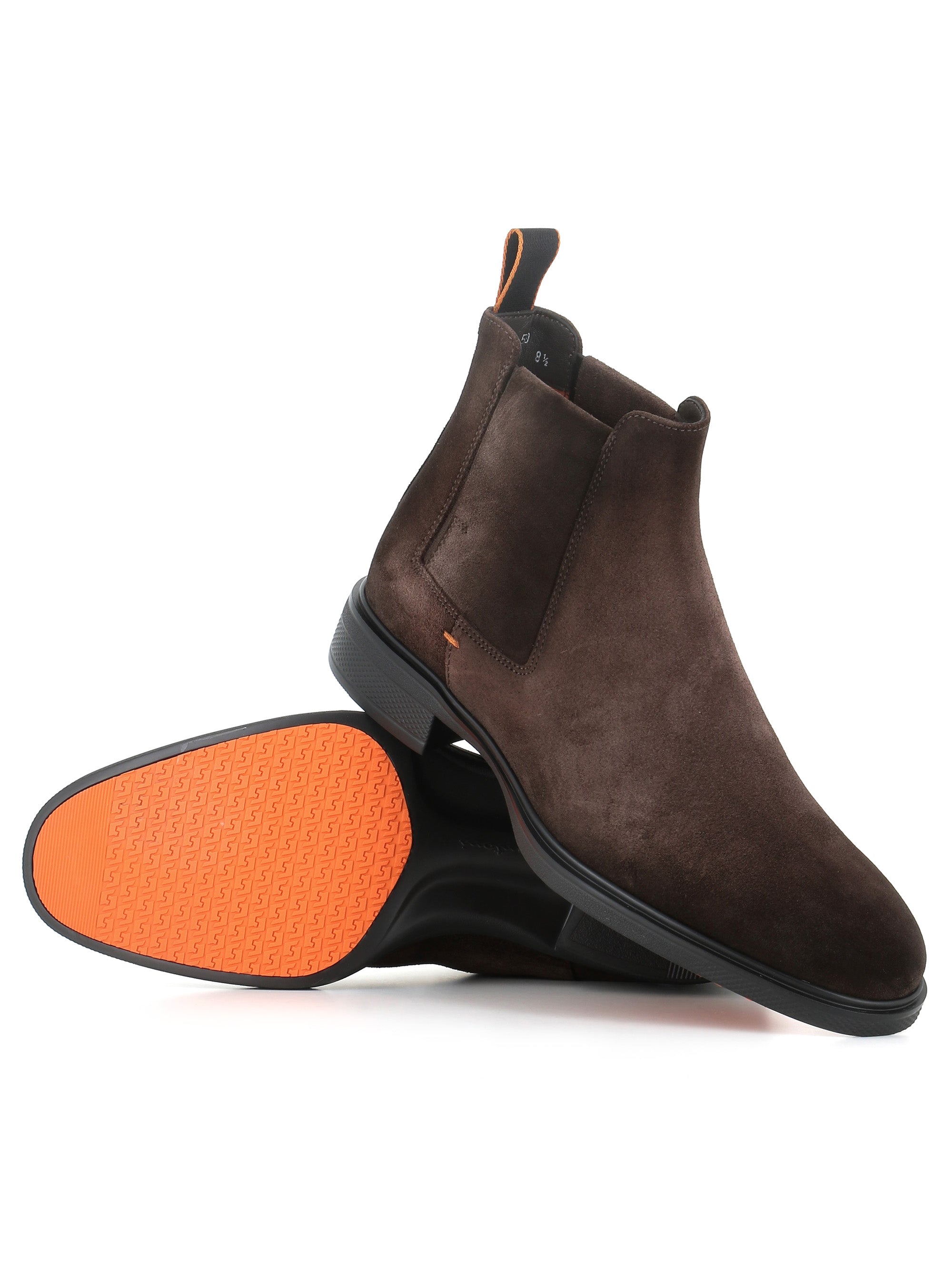  Santoni Chelsea Easy Marrone Uomo - 2