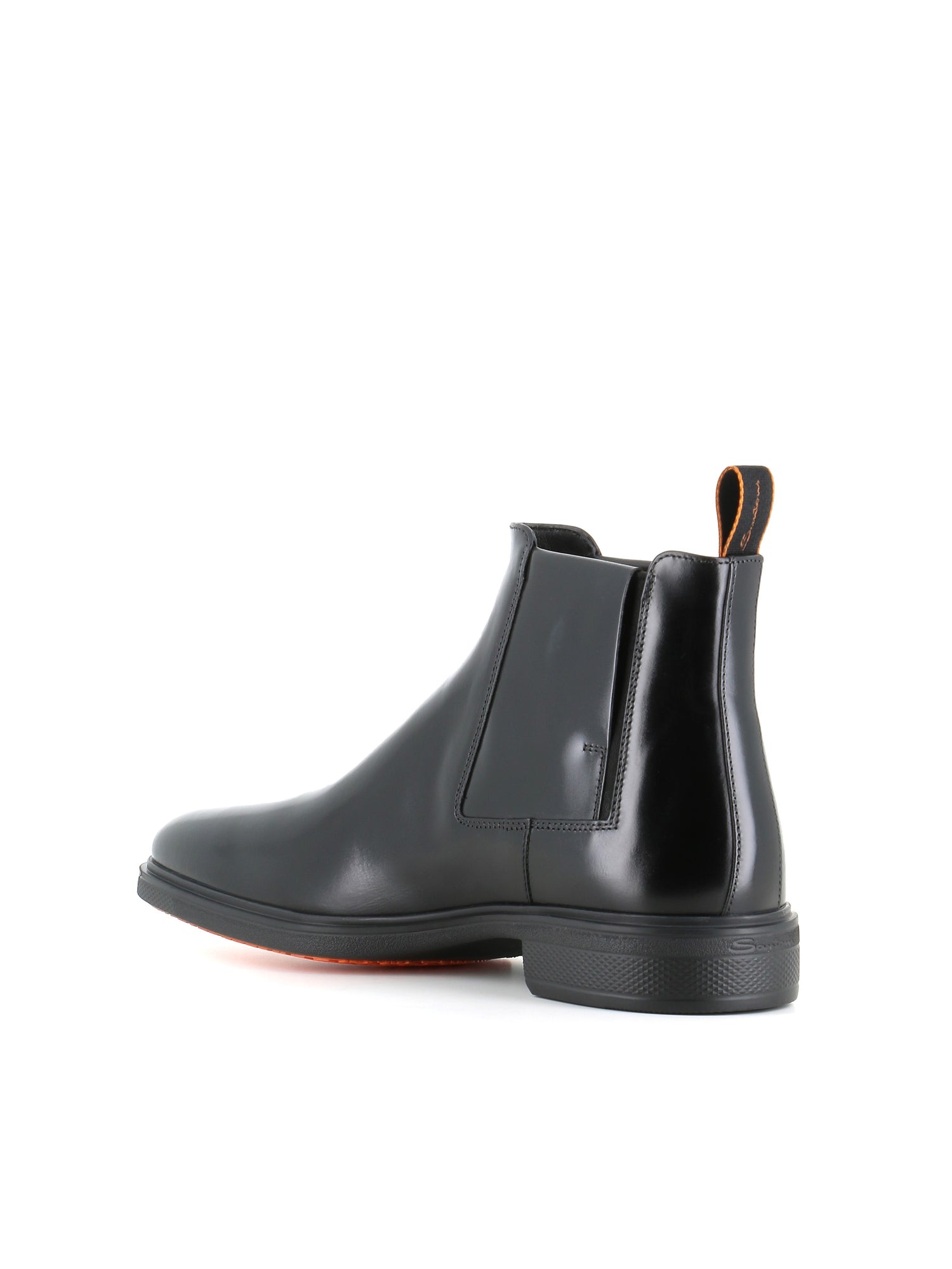  Chelsea Easy Santoni Uomo Nero - 4