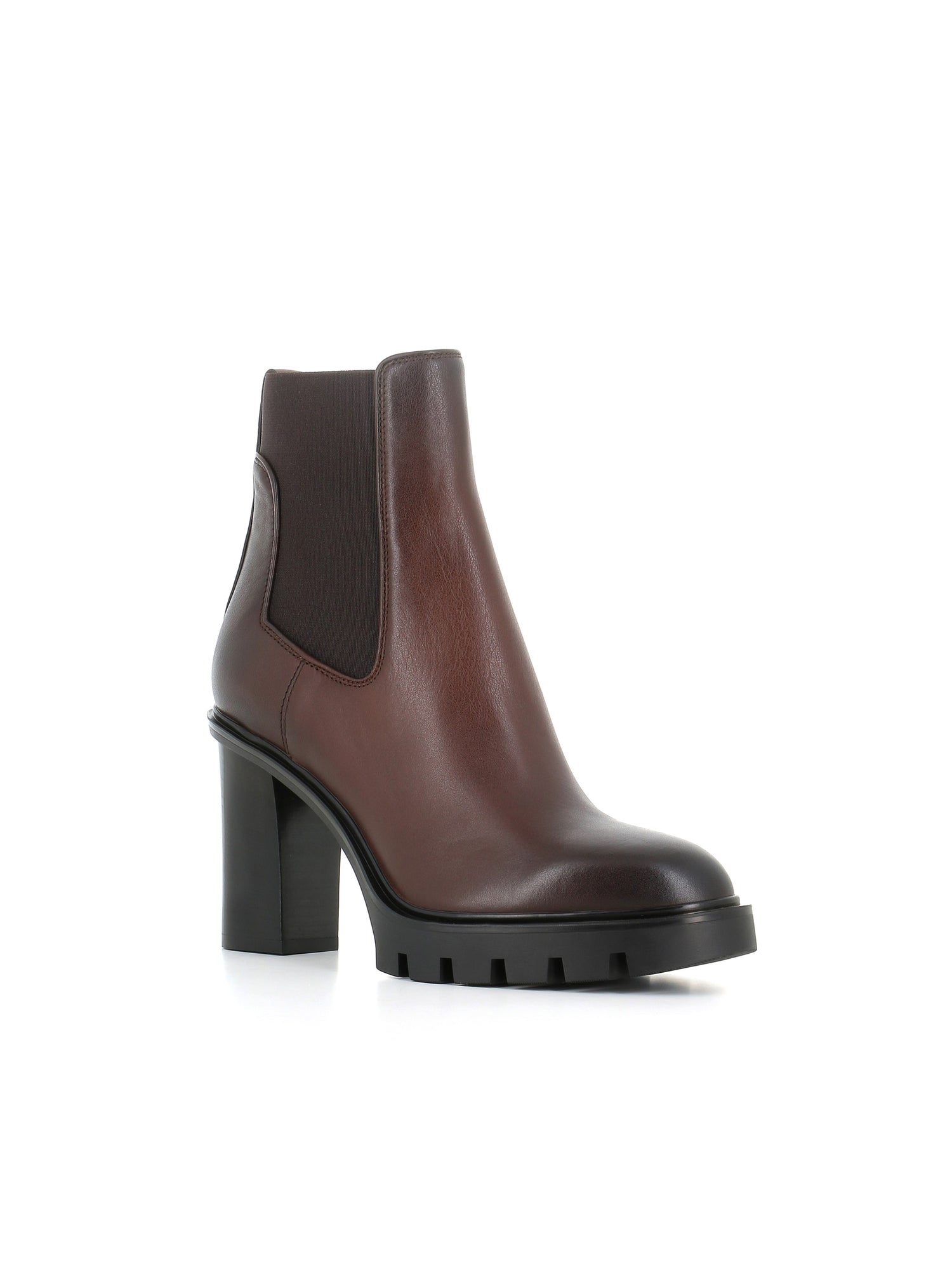  Santoni Chelsea Ferry Marrone Donna - 3