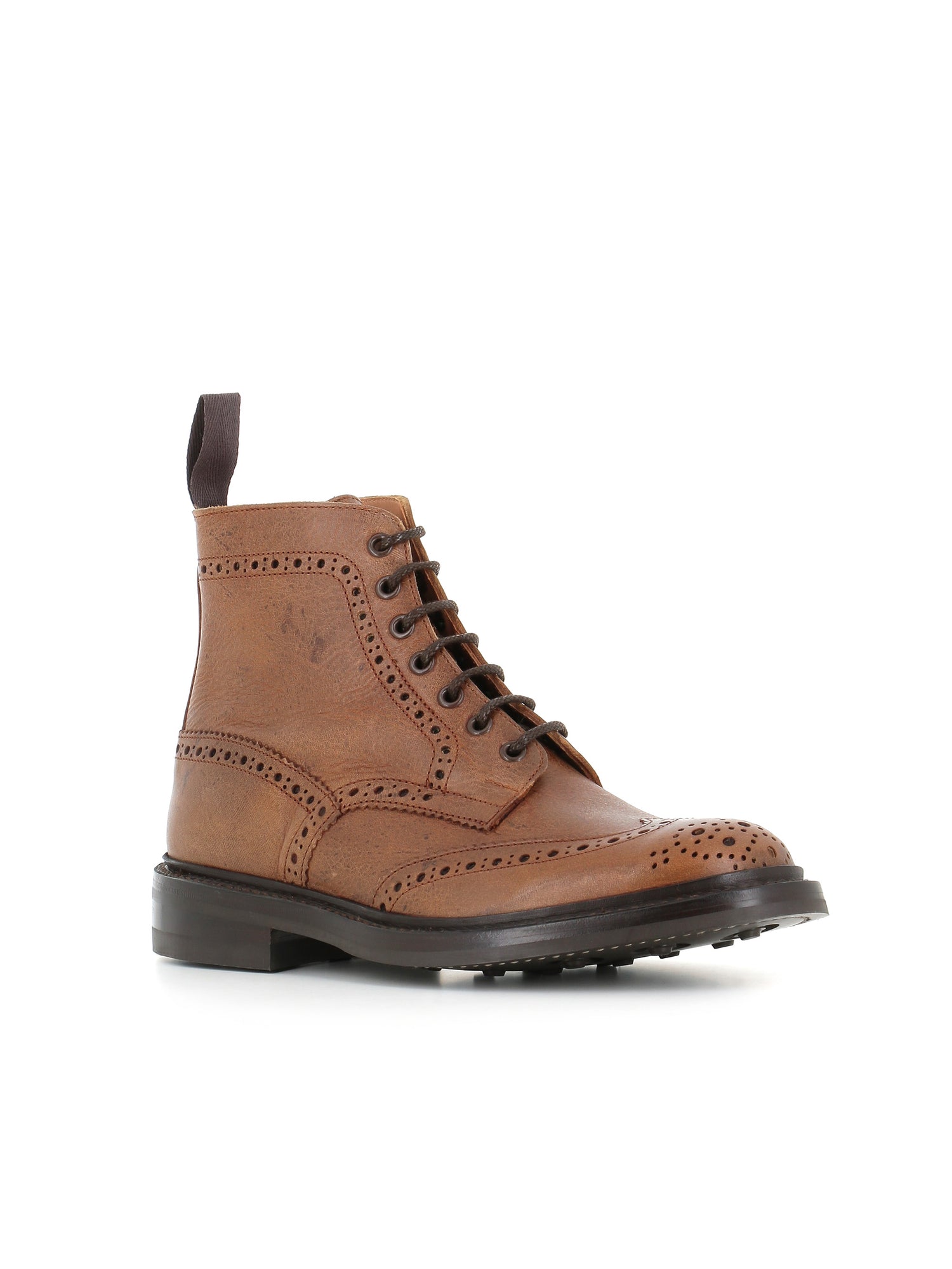  Lace-up Boot Stow Tricker's Uomo Marrone - 3