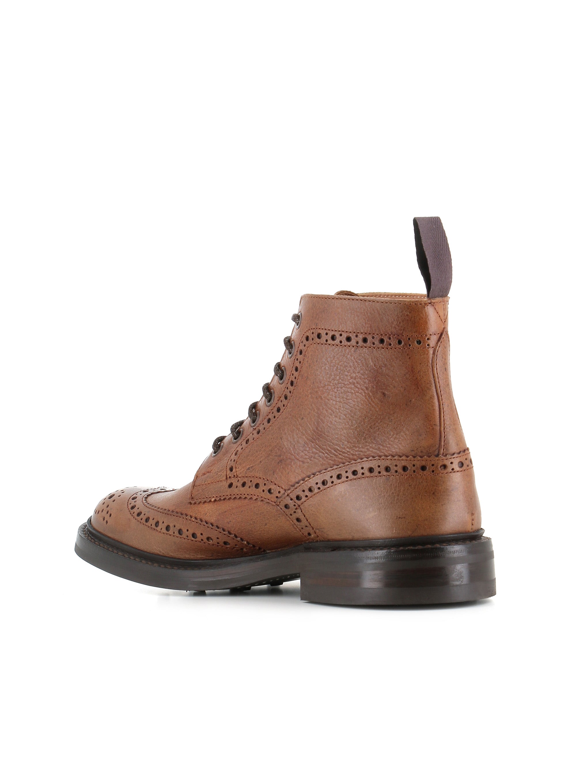  Lace-up Boot Stow Tricker's Uomo Marrone - 4