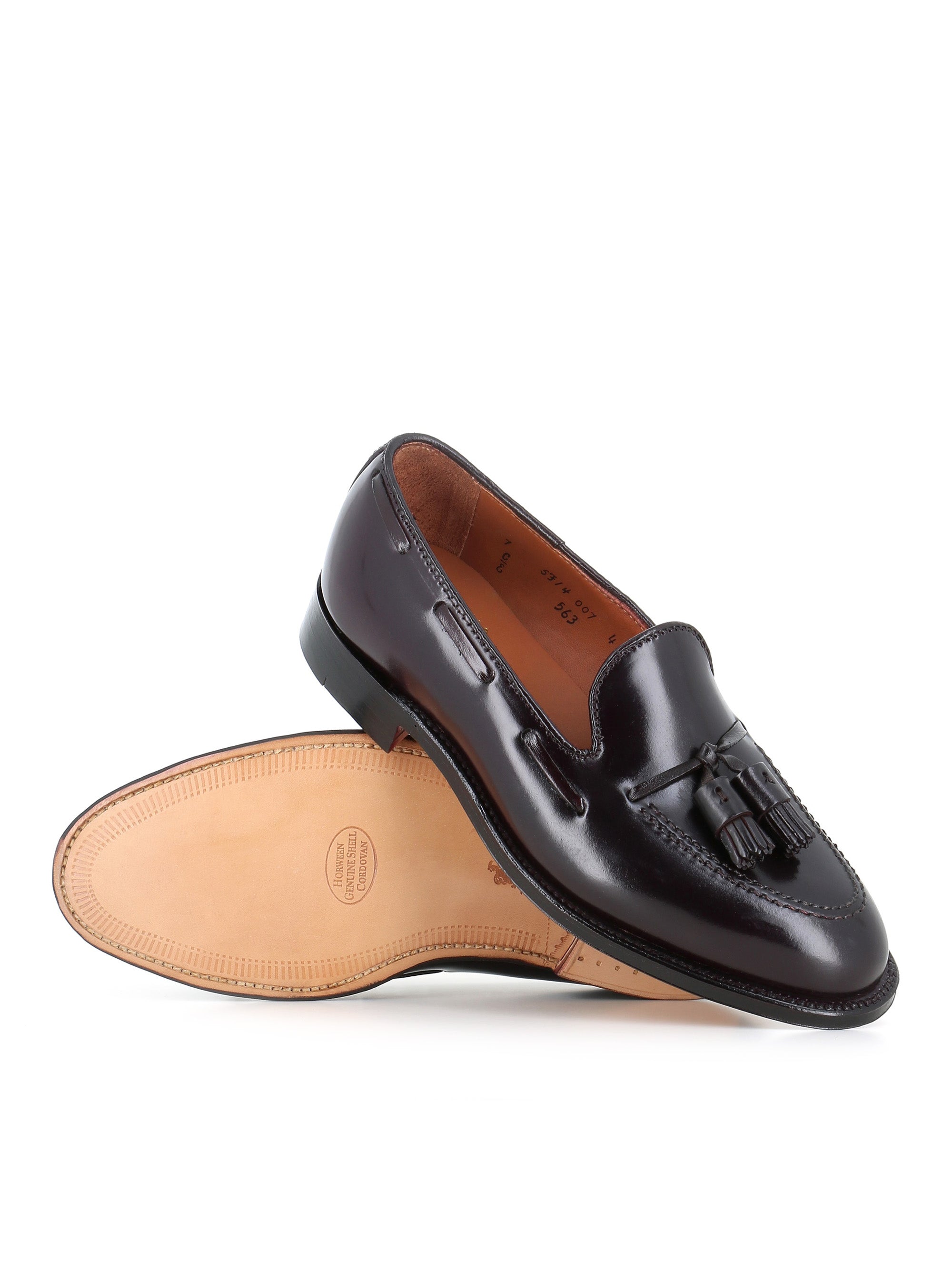  Alden Mocassino 563 Rosso Uomo - 2
