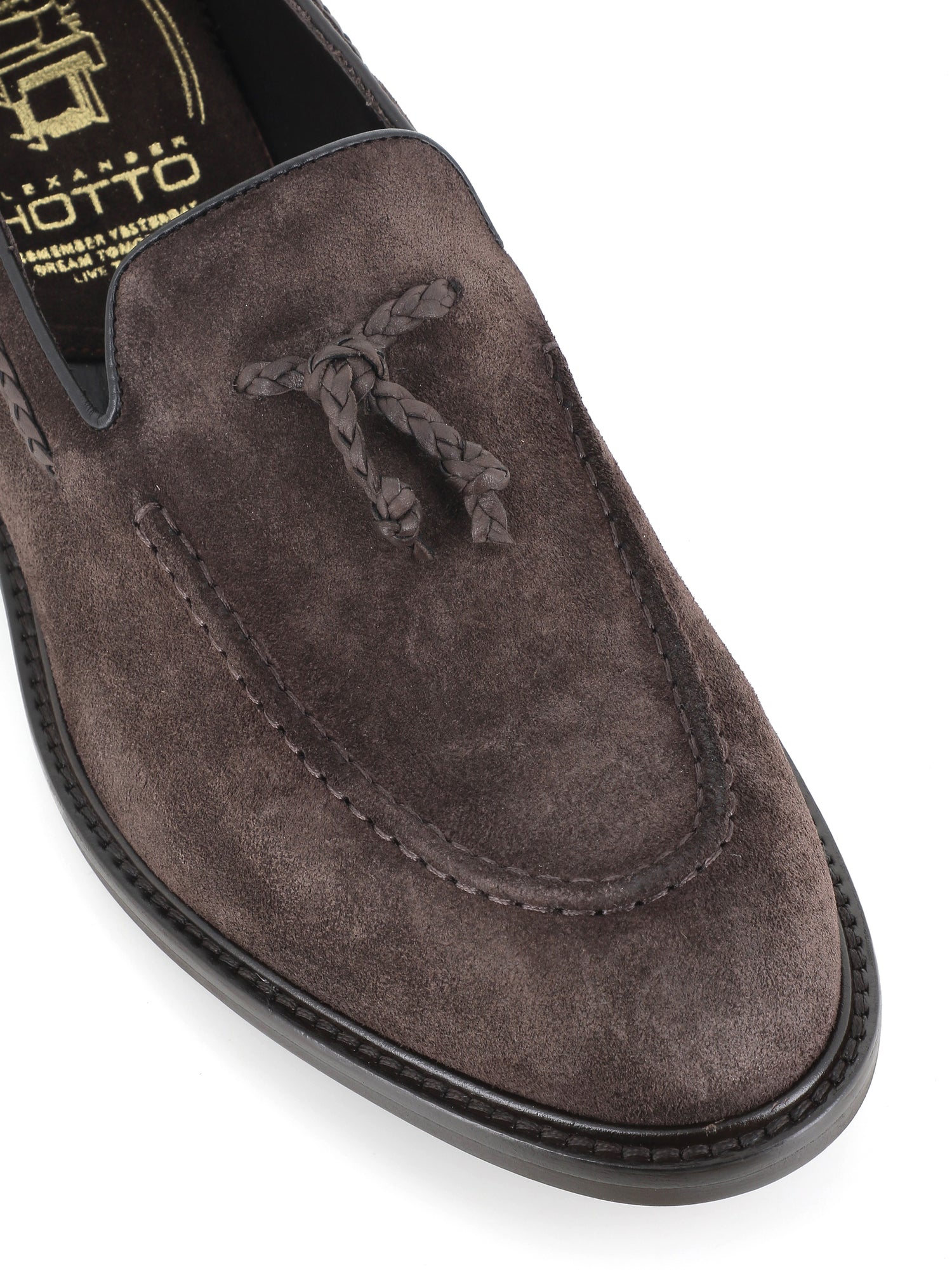  Alexander Hotto Mocassino Nappe 68021 Marrone Uomo - 5