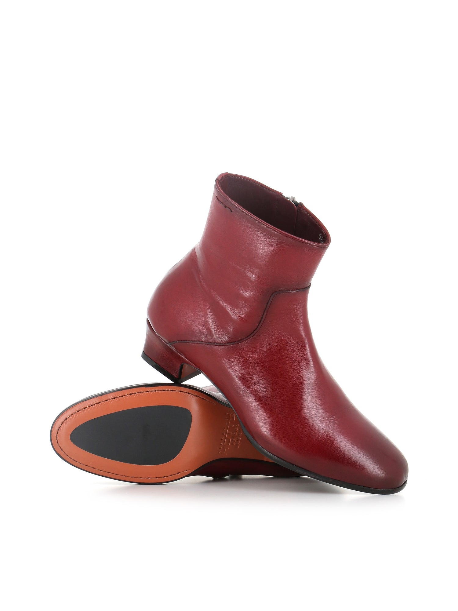  Alexander Hotto Stivaletto 68617 Rosso Donna - 2