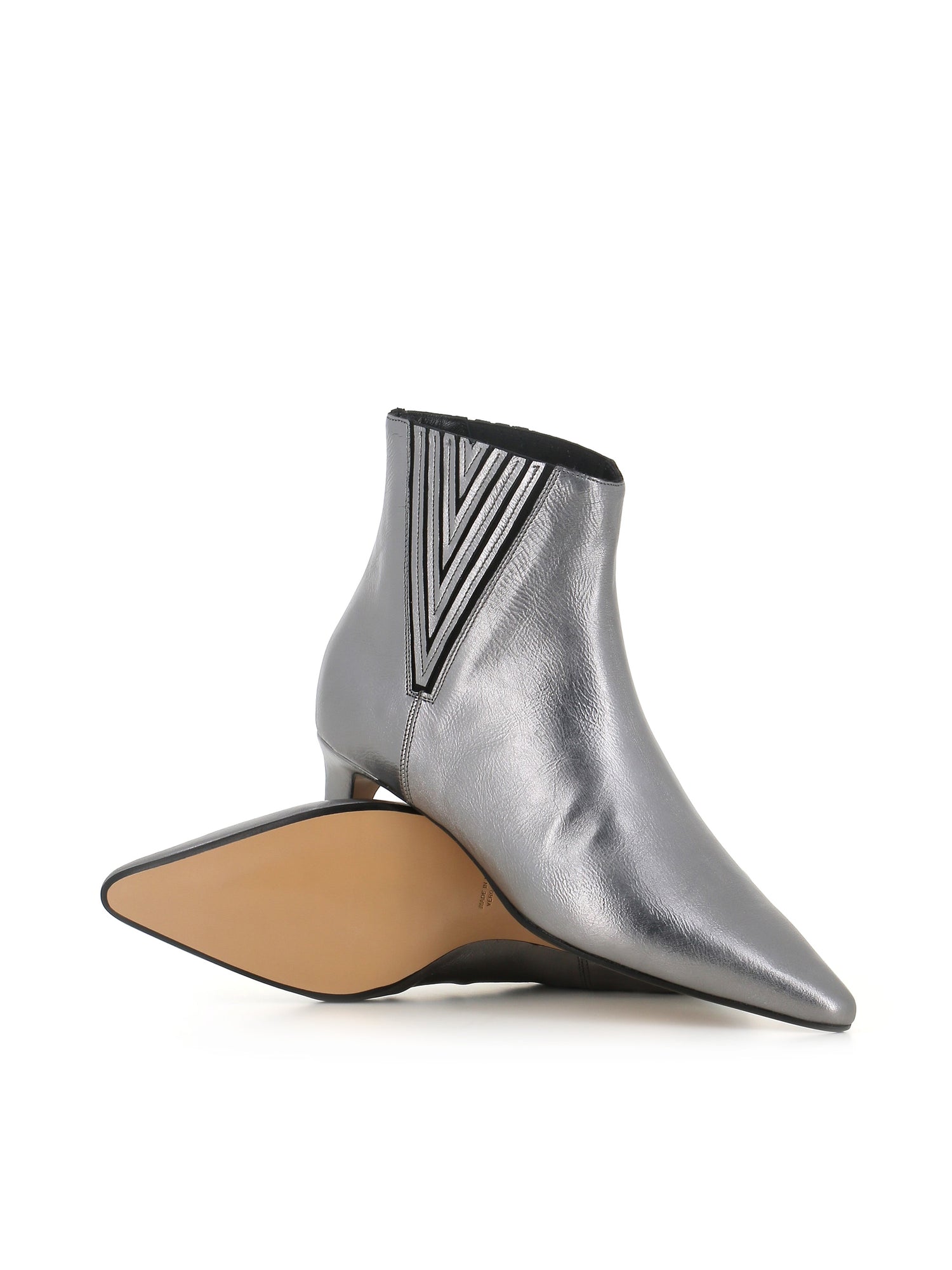  Antonio Barbato Maestri Veneziani Stivaletto 5824/241/20 Argento Donna - 2